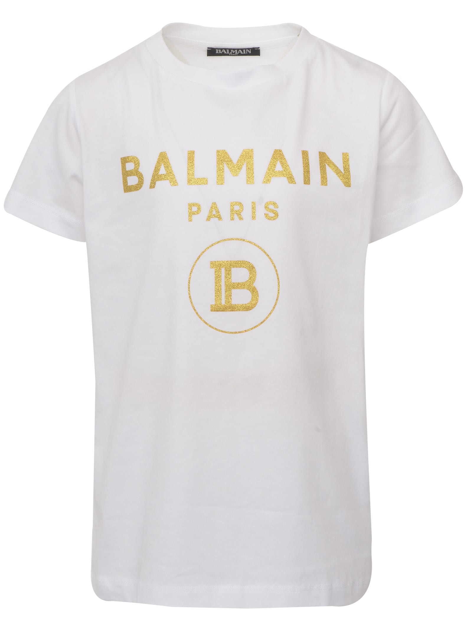 Balmain T-shirt Balmain Paris Kids - White - 11068251 | italist