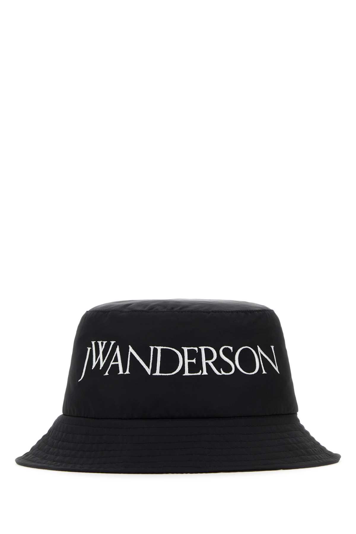J.W. Anderson Black Nylon Blend Bucket Hat