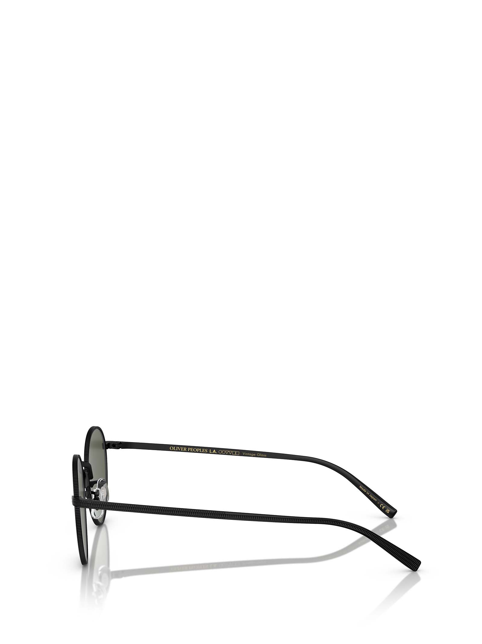 Shop Oliver Peoples Ov1336st Matte Black Sunglasses
