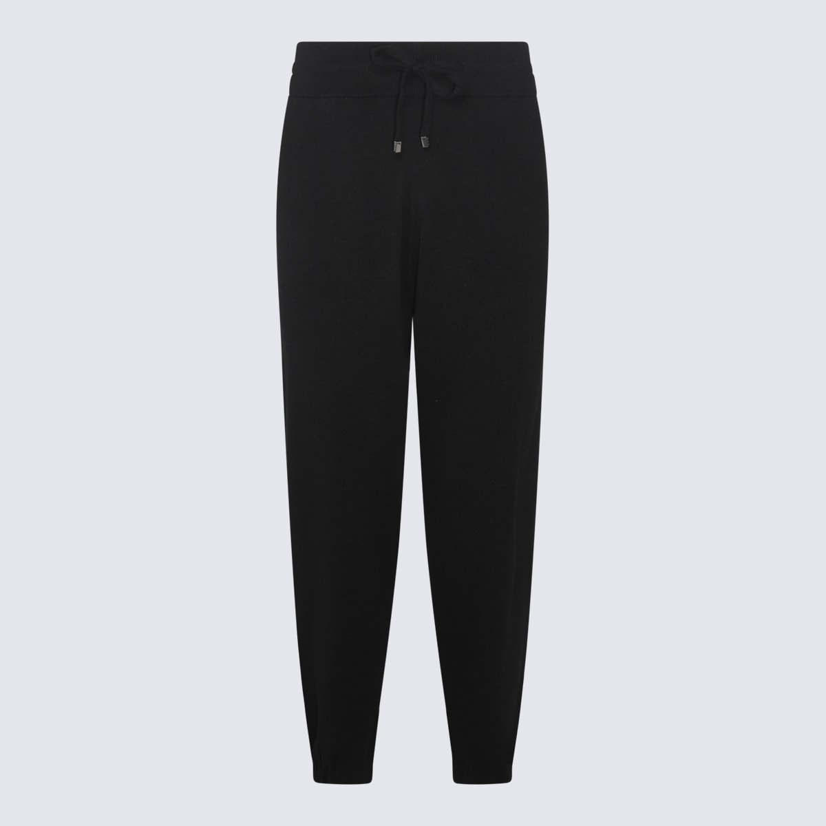 Malo Black Wool Pants