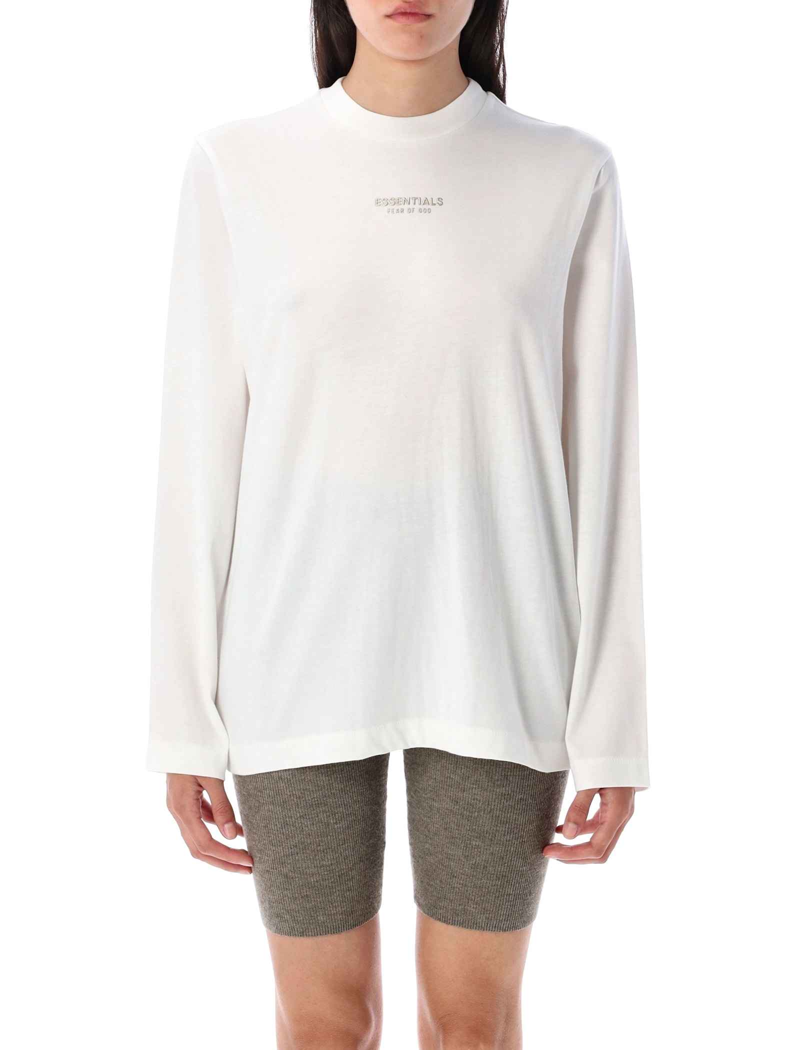 Fear Of God Long Sleeves T-shirt In White