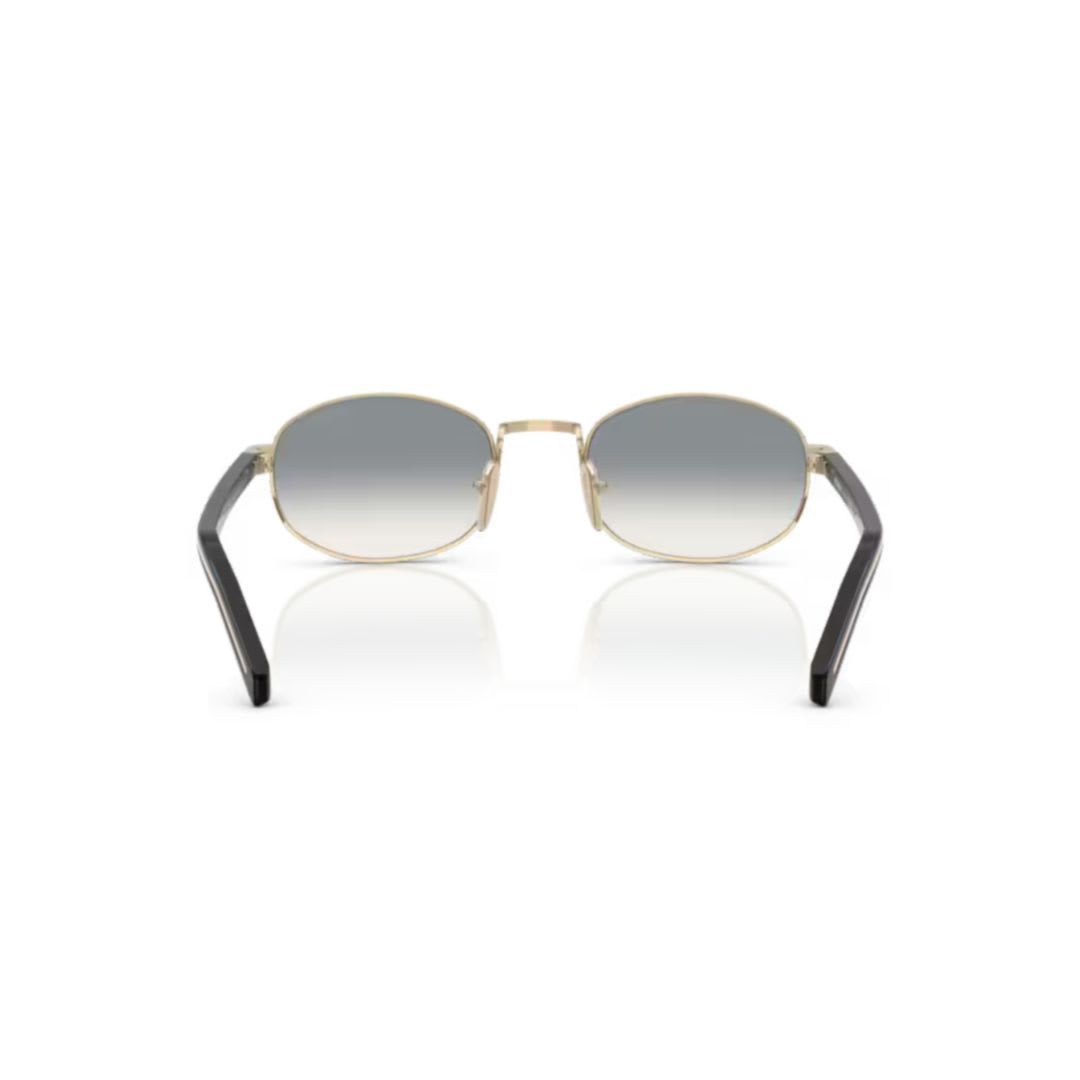 Prada Oval-frame Sunglasses In Zvn02c