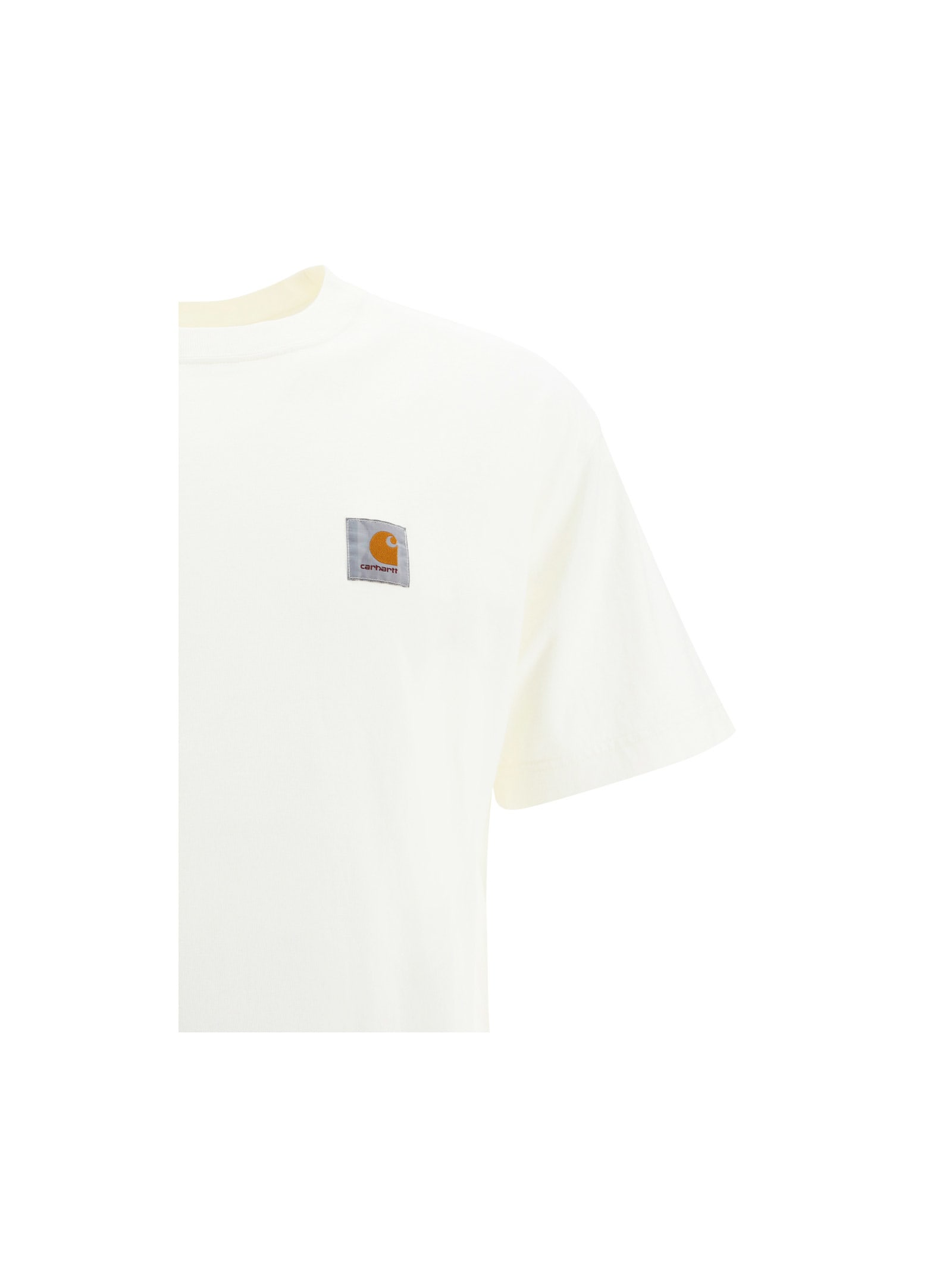 Shop Carhartt Nelson T-shirt In Bianco