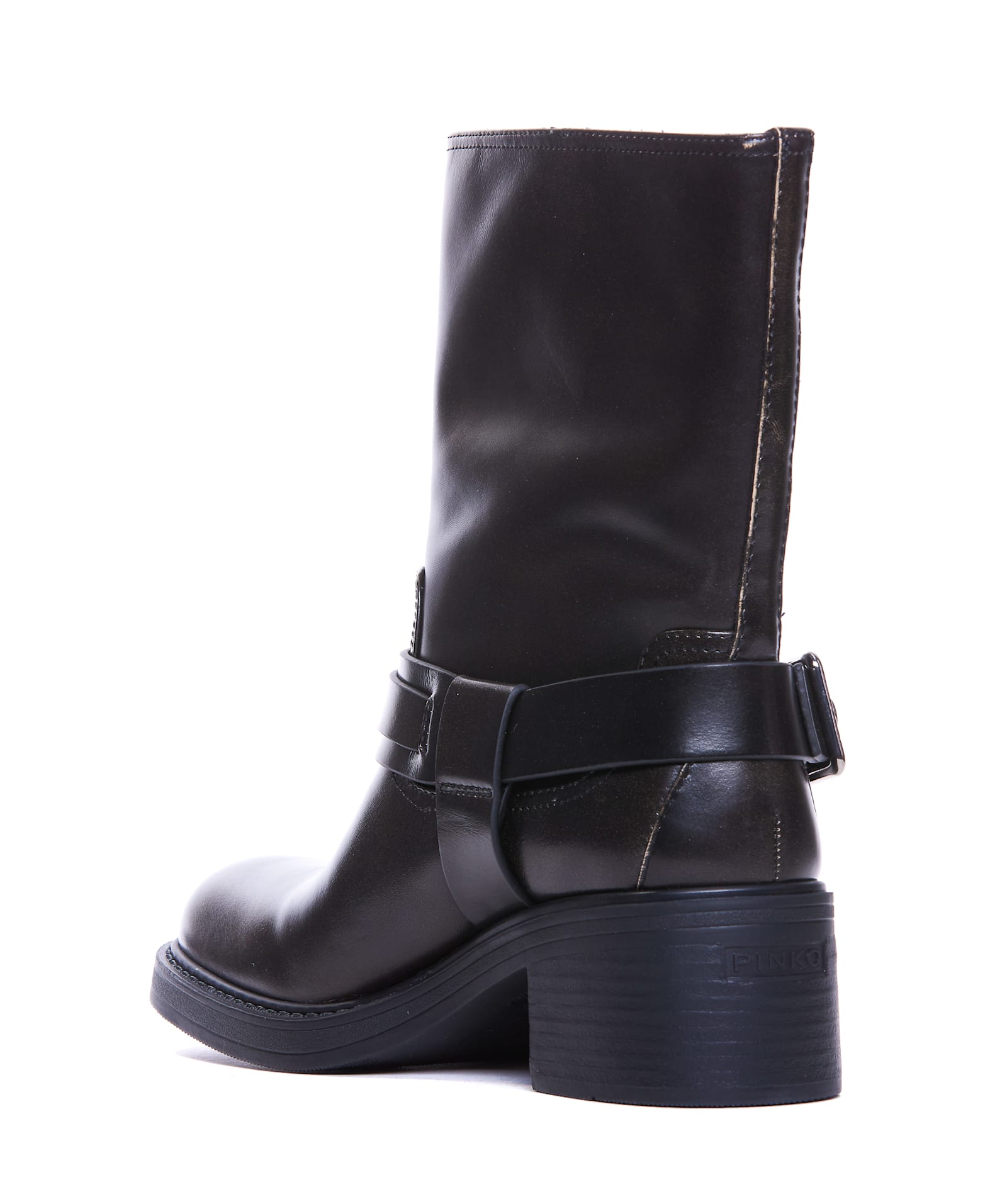 Shop Pinko Alys Ankle Boots In Black