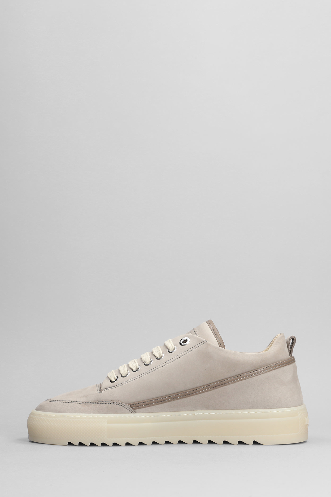 Shop Mason Garments Torino Sneakers In Taupe Leather