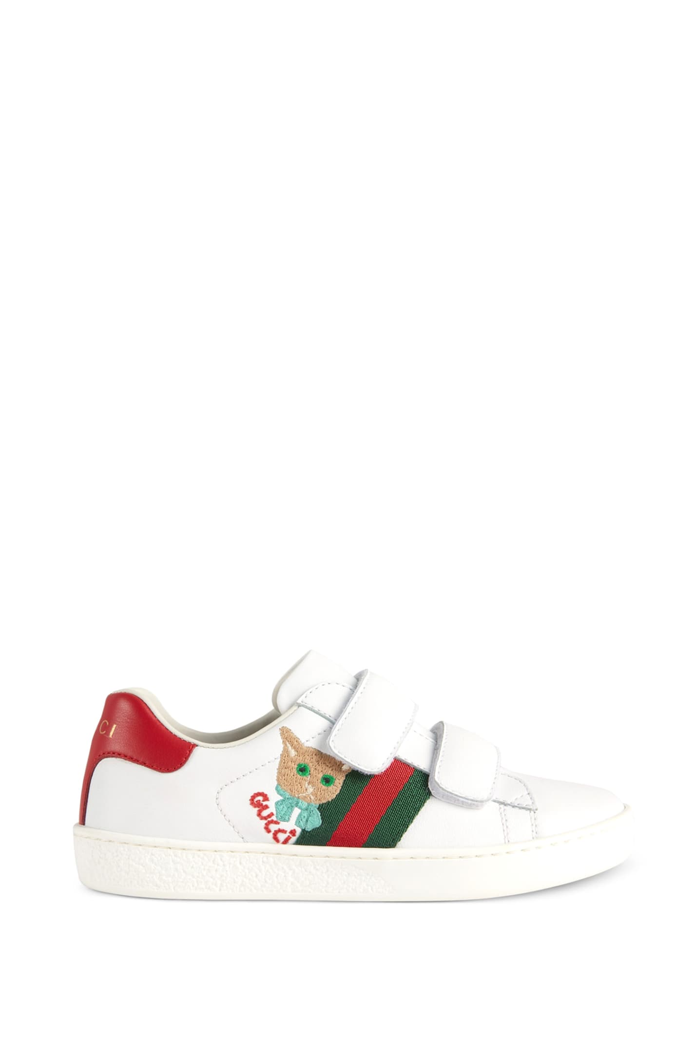 Gucci Ace Sneakers With Kitten