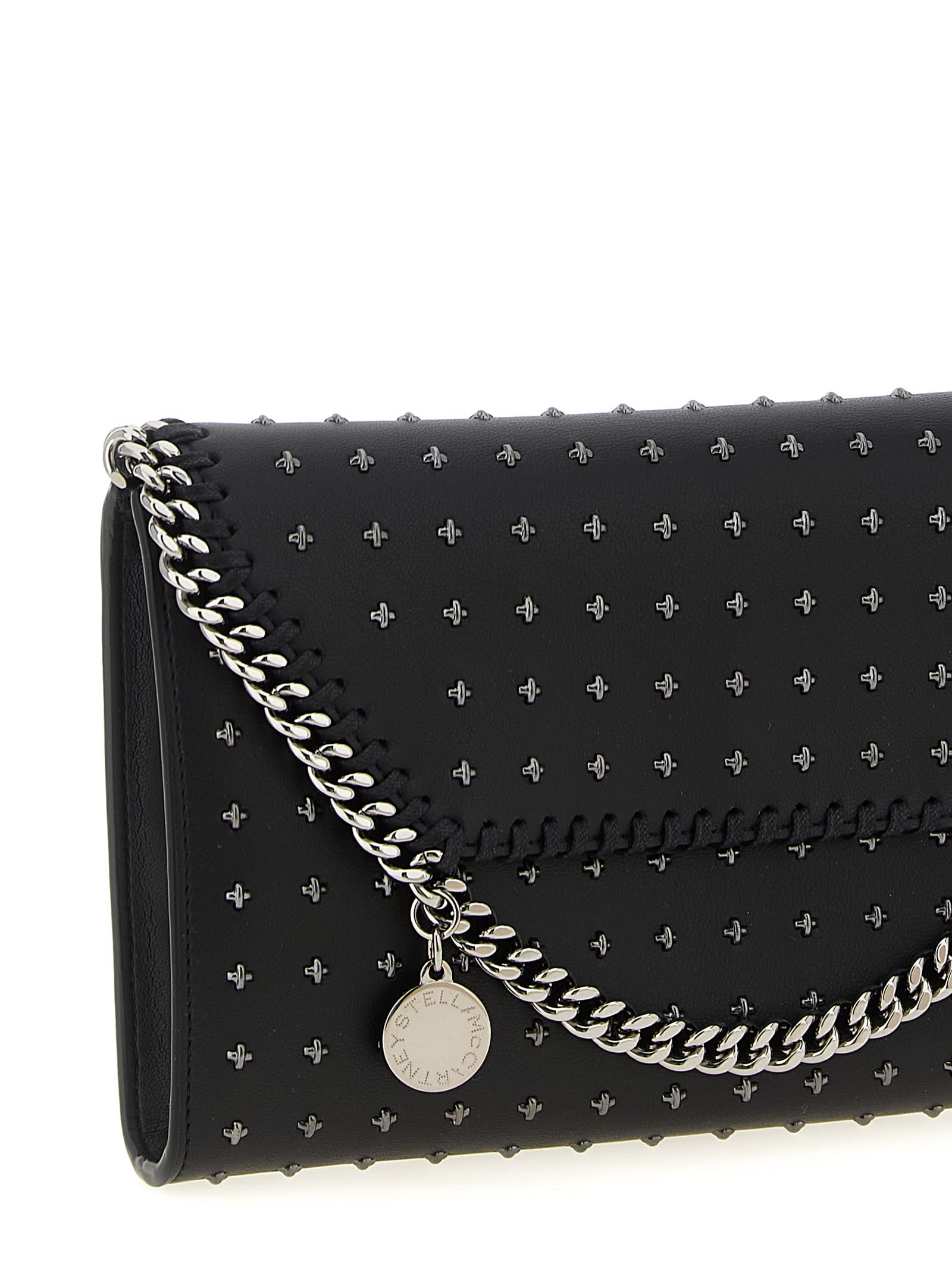 Stella Mccartney 'falabella' Wallet On Chain - Limited Edition In Black