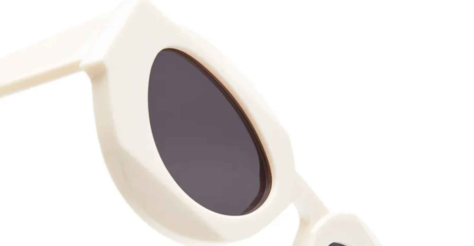 Shop Kuboraum Mask X22 - Chalk White Sunglasses