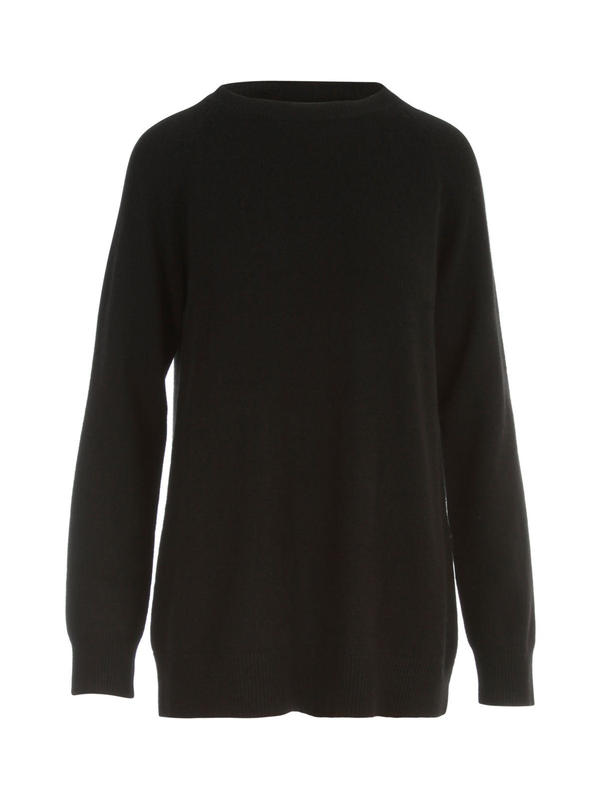 Shop Max Mara Derrik Crewneck Jumper In Nero