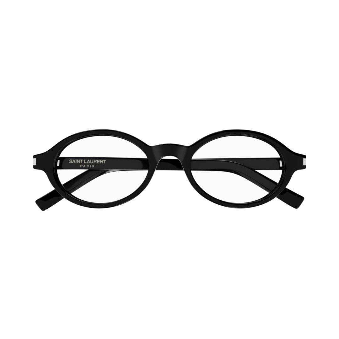 Saint Laurent Sl 751 Jeanne Opt-001 Black-black-transparent In Black-black-transparent