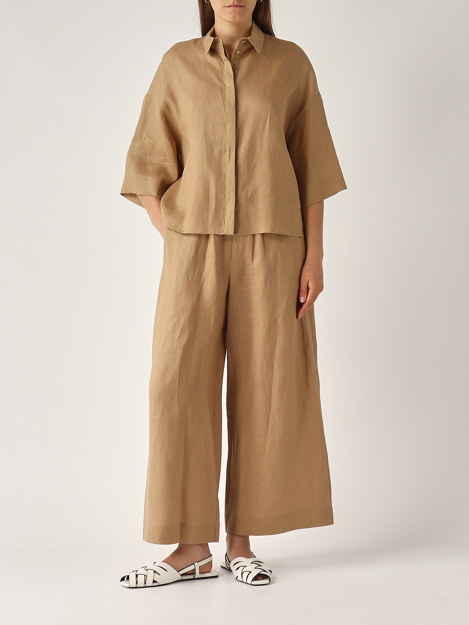Max Mara Mirano Shirt In Brown