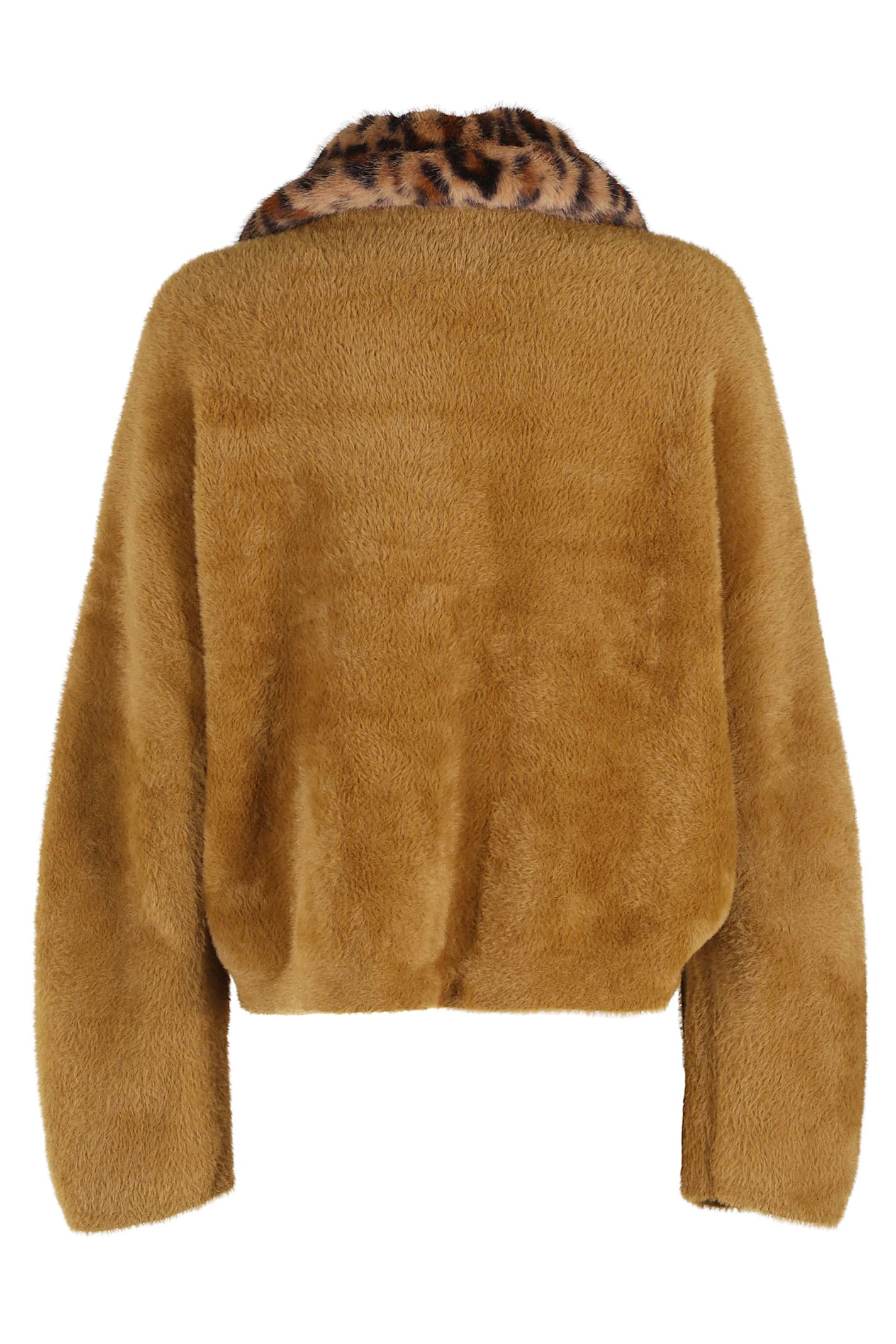 Essentiel Antwerp Jacket With Collar In Brown