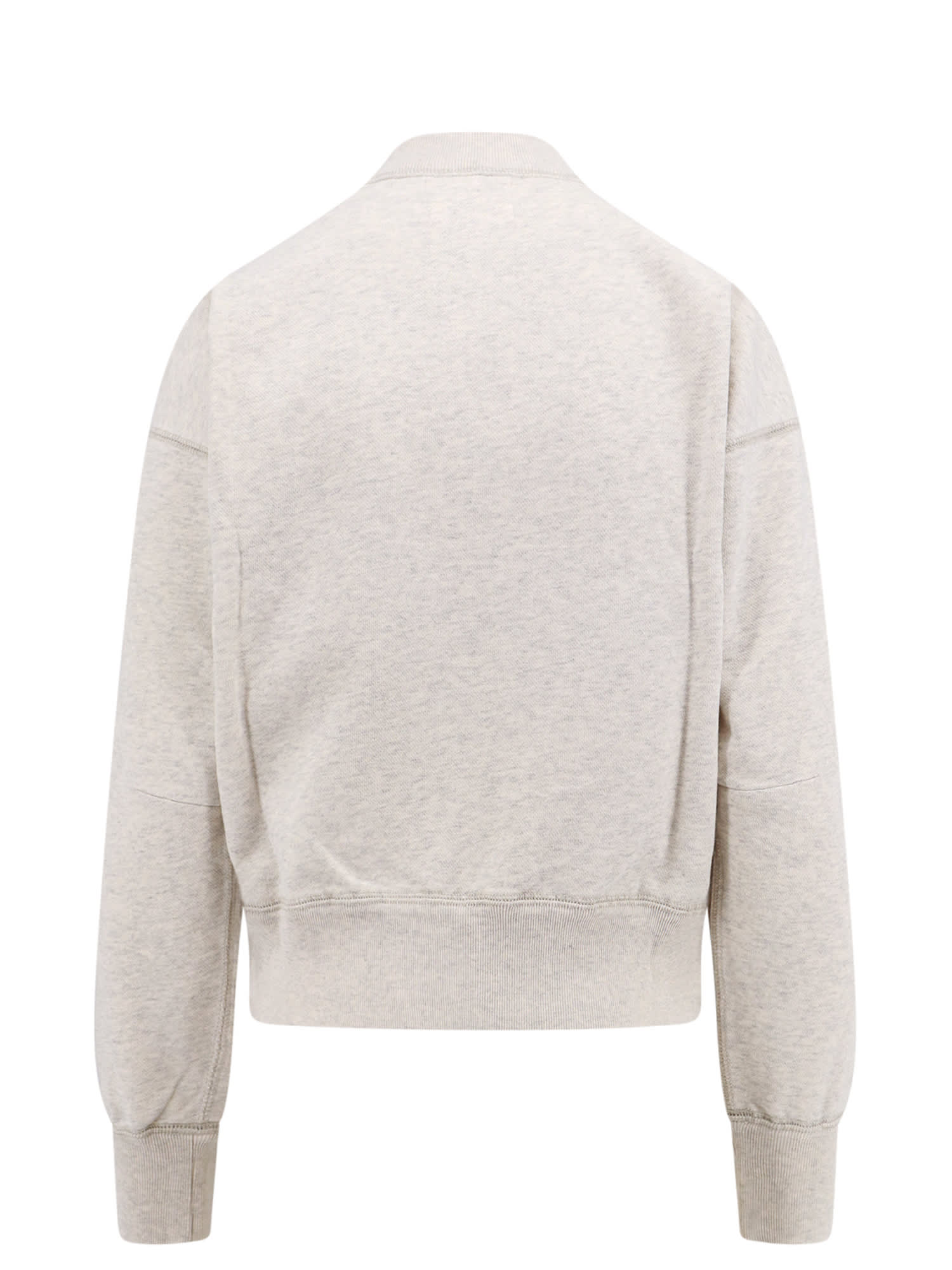 Shop Marant Etoile Sweatshirt In Powder