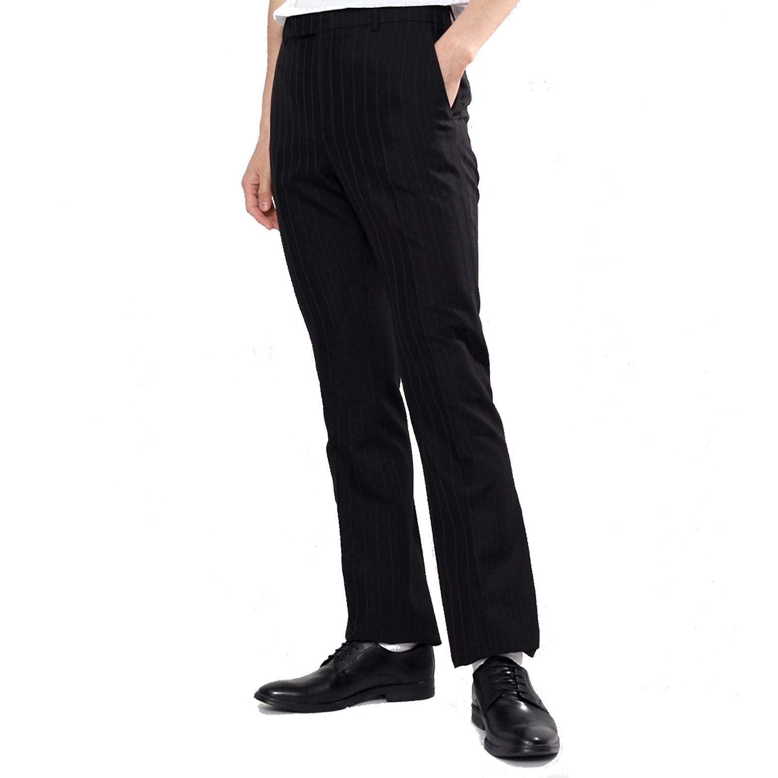 Celine Belt-loop Casual Pants In Black