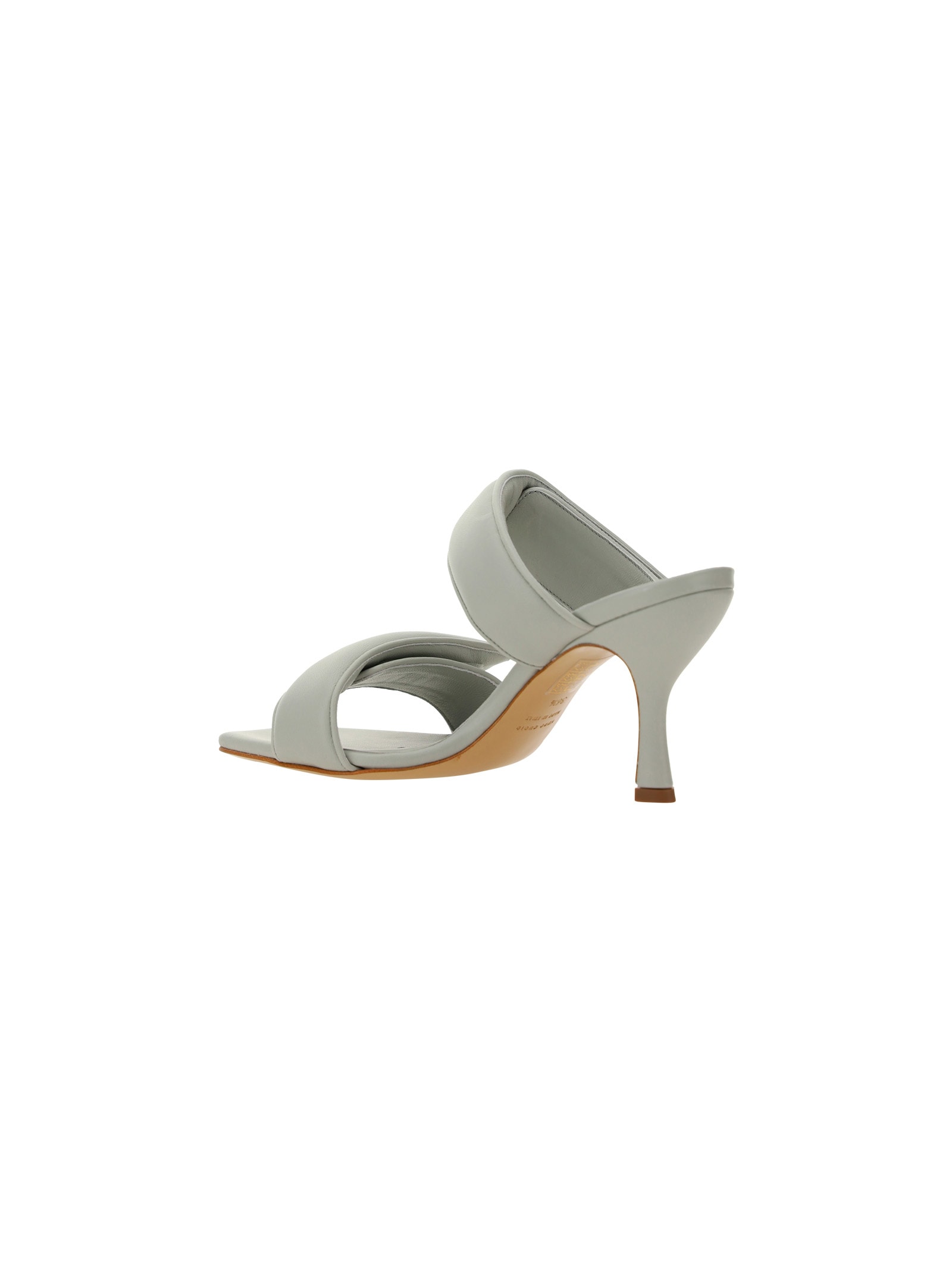 Shop Gia Borghini Gia X Pernille Perni Sandal In Stone Grey