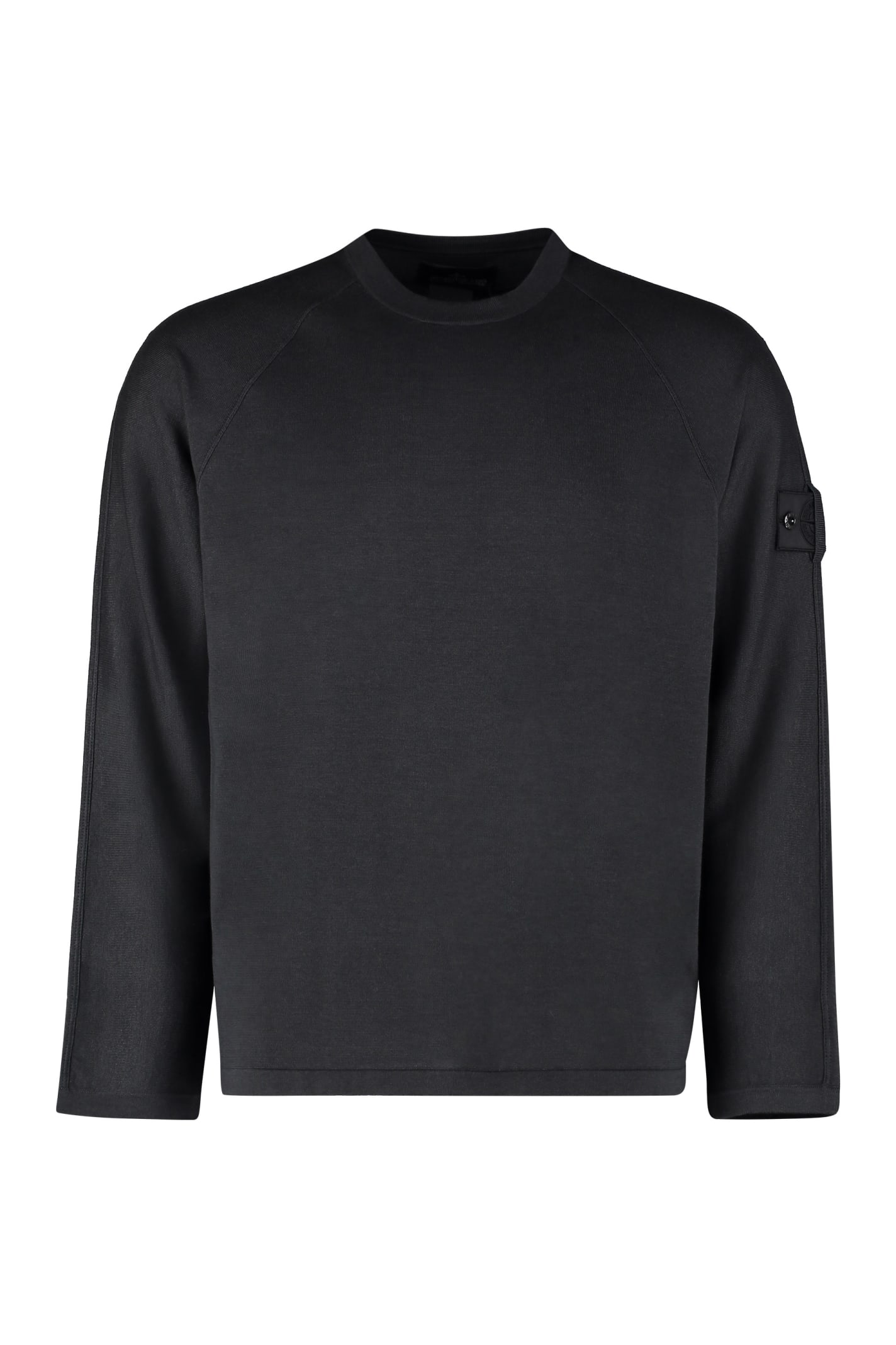 Stone Island Shadow Project Silk And Cotton Blend Sweater