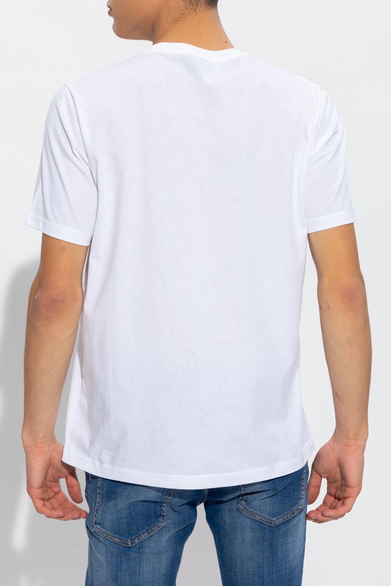 Shop Ps By Paul Smith Ps Paul Smith Printed T-shirt In White