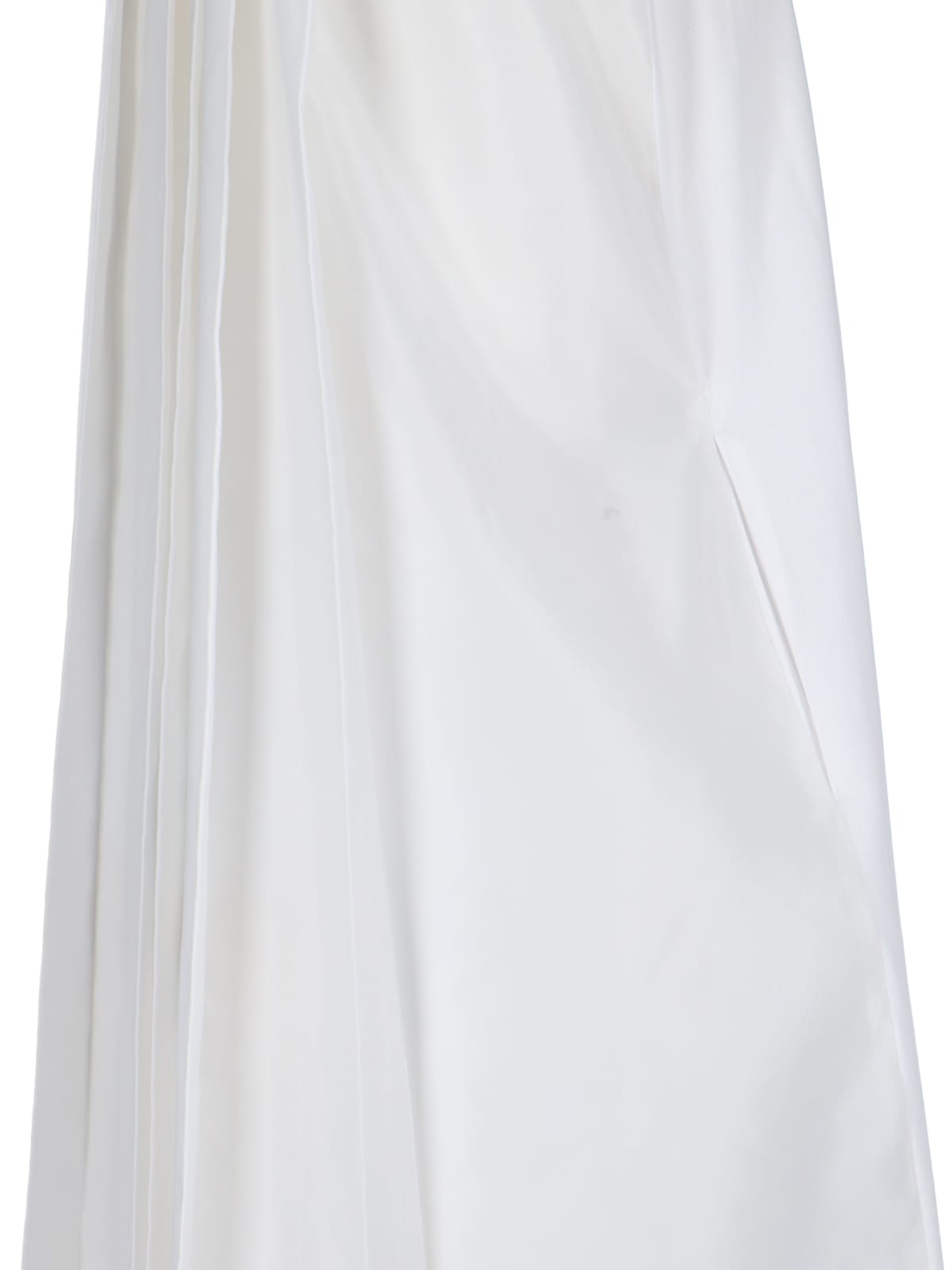 Shop Sacai Sleeveless Mini Dress In White