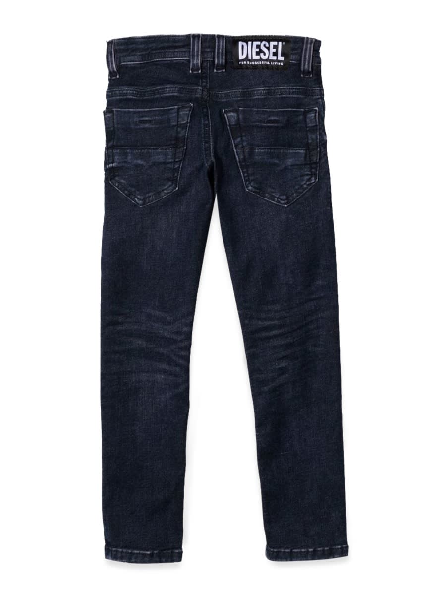 Diesel 2010-j Straight-leg Jeans In Black