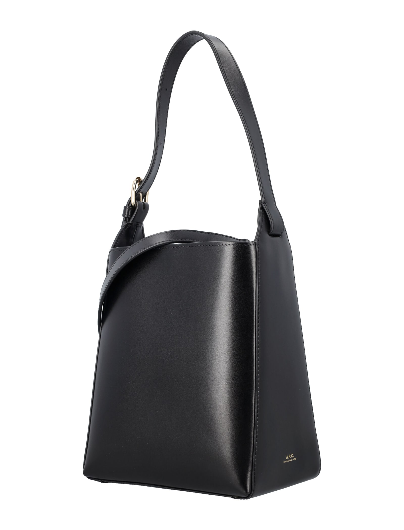 Shop Apc Virginie Small Bag In Black