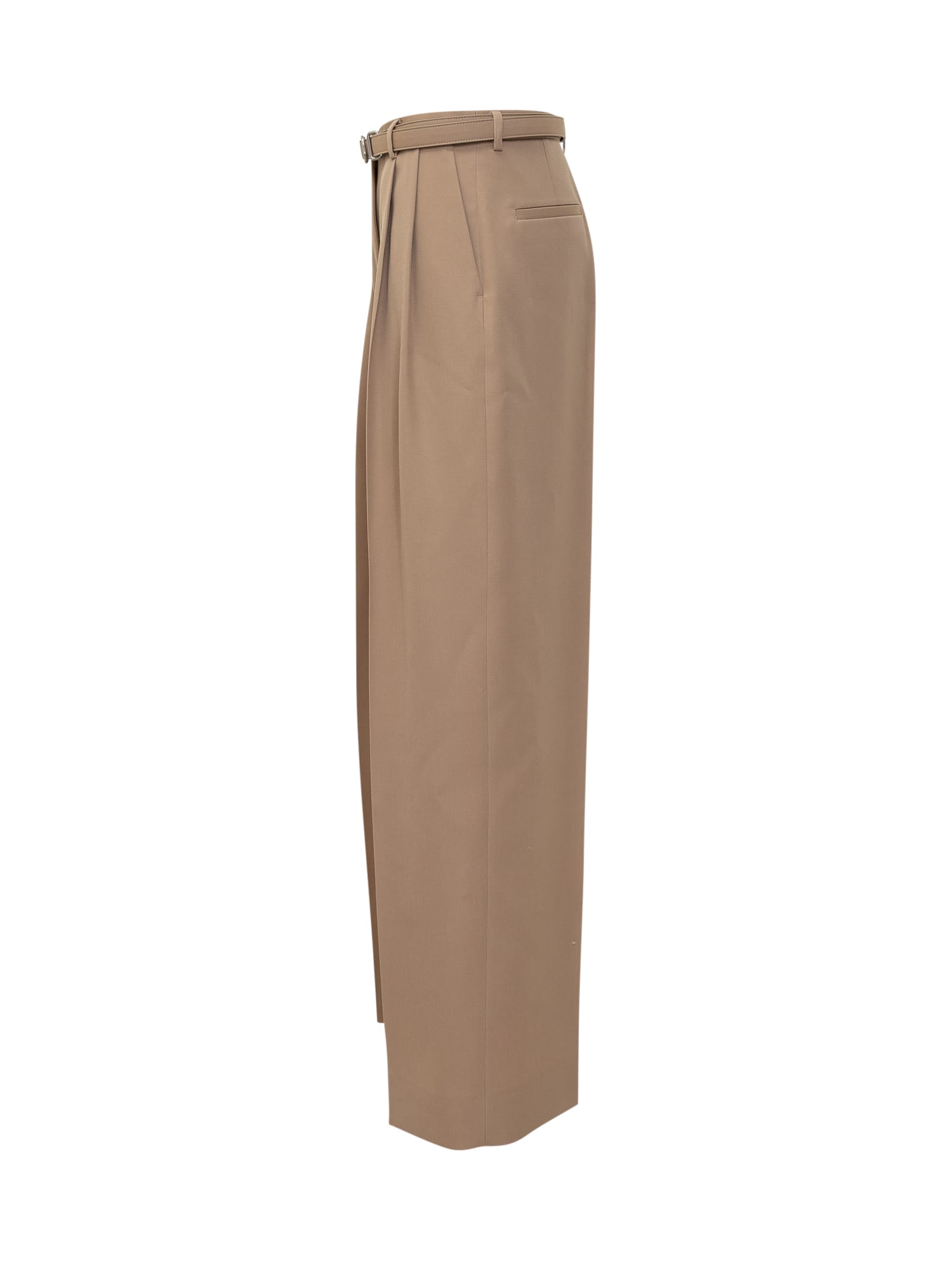 Shop Jil Sander Trouser In Clay