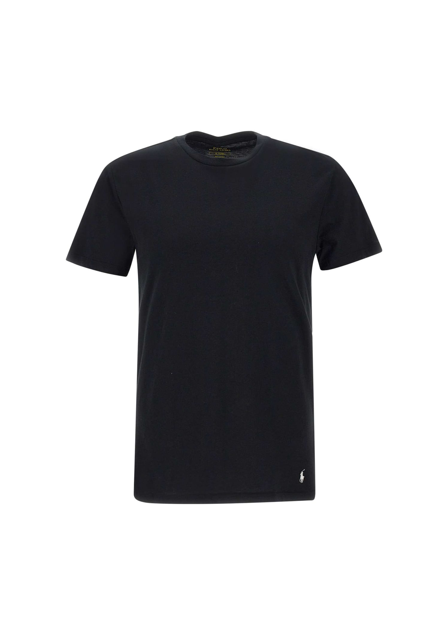Polo Ralph Lauren Msw Three-piece Cotton T-shirt Set  In Black