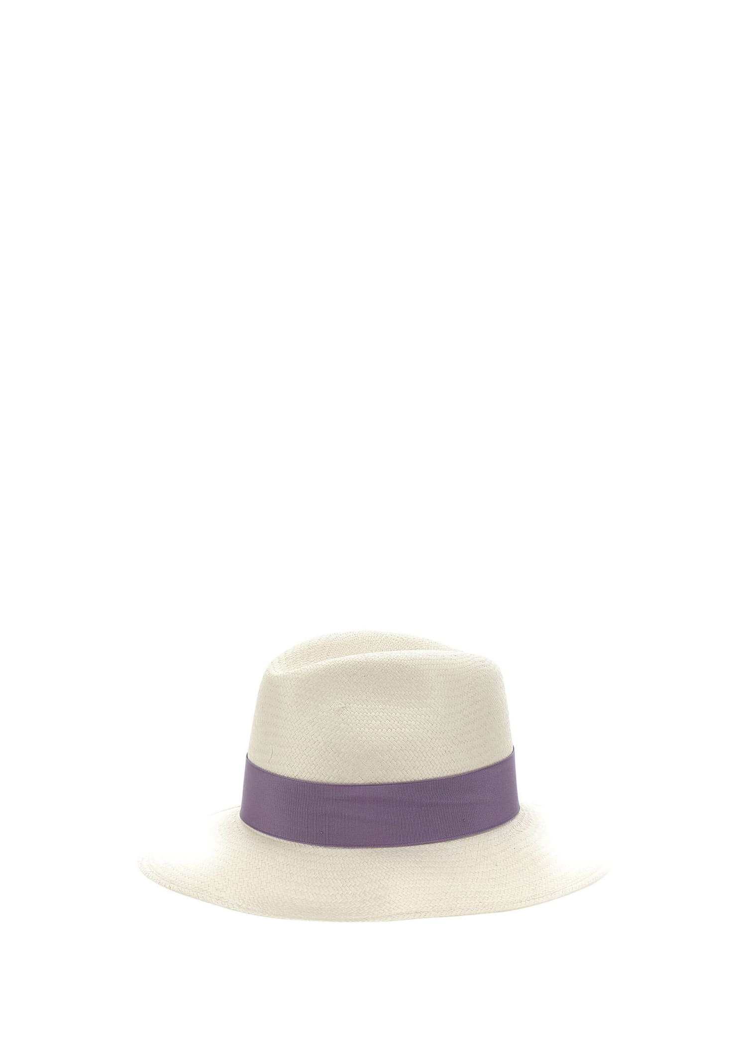 Borsalino Panama Fine Hat In White | ModeSens