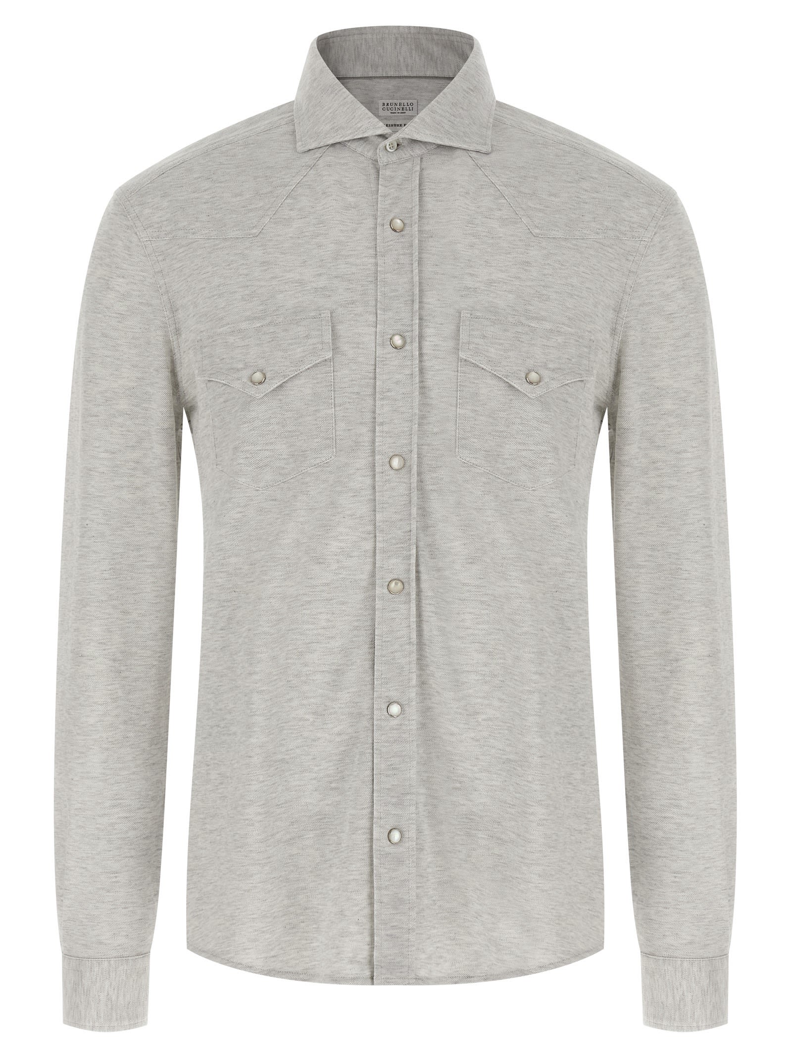 Piqué Cotton Shirt