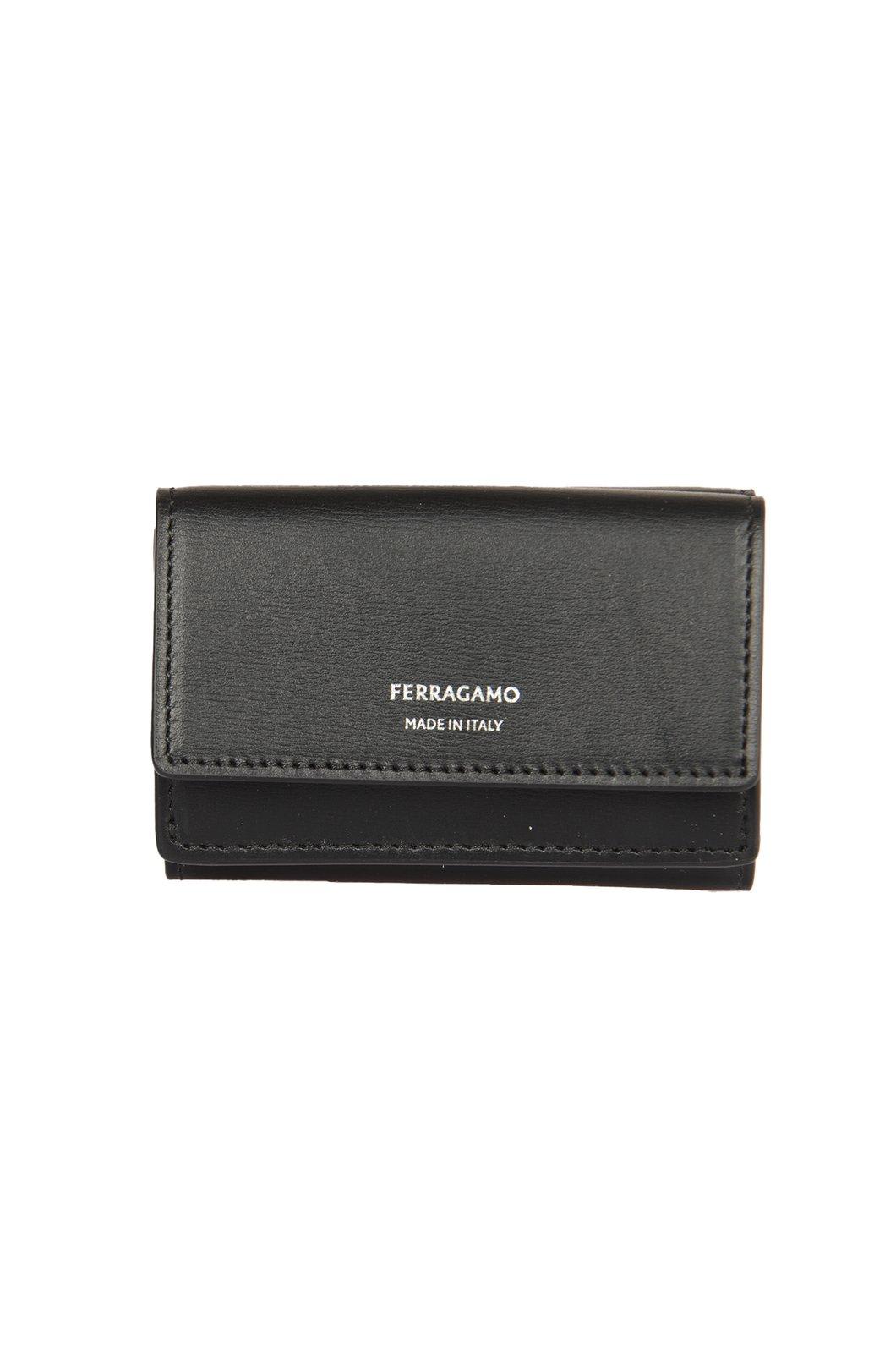 Shop Ferragamo Logo Printed Bifold Wallet