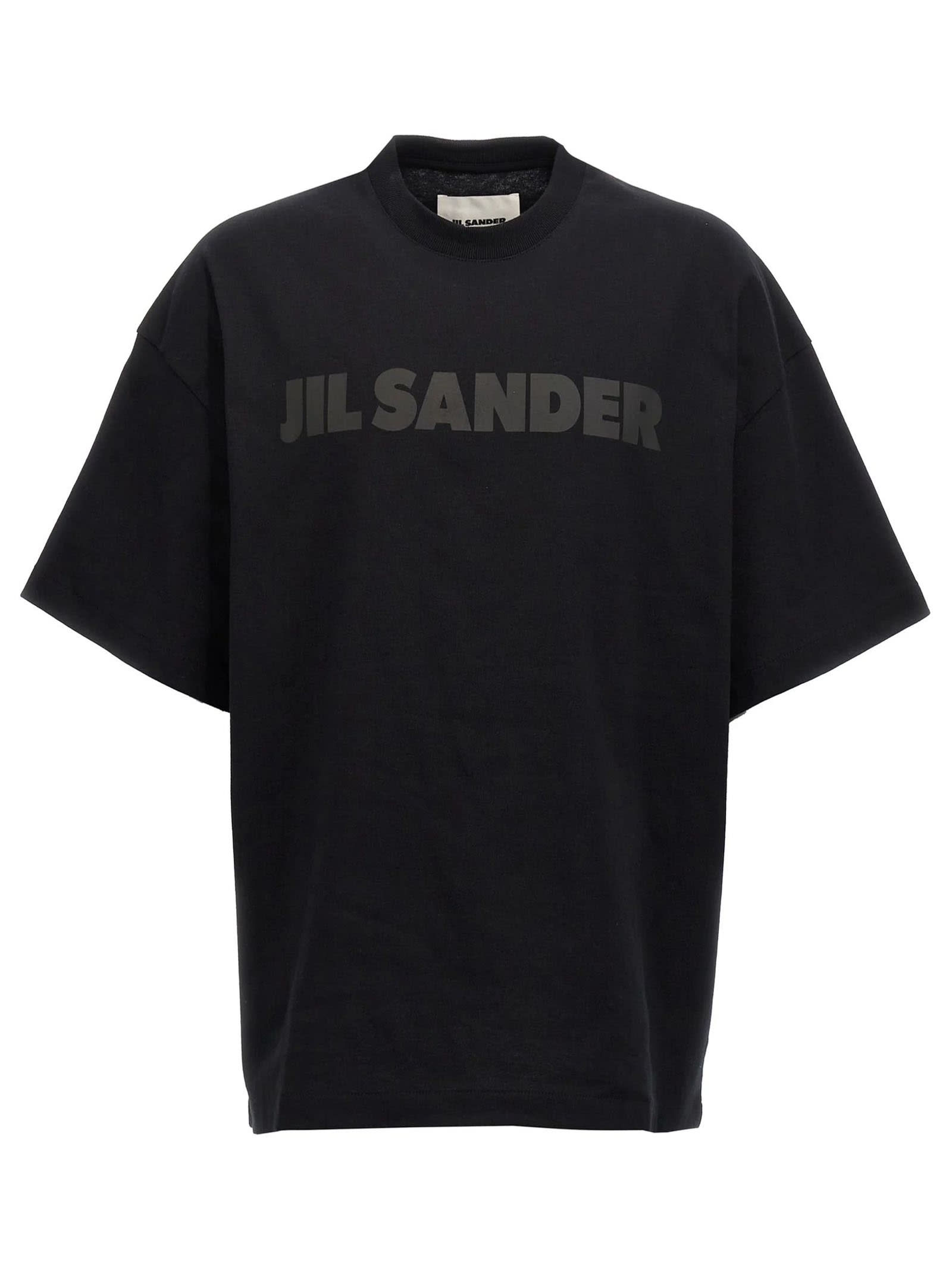 Shop Jil Sander T-shirts And Polos Black