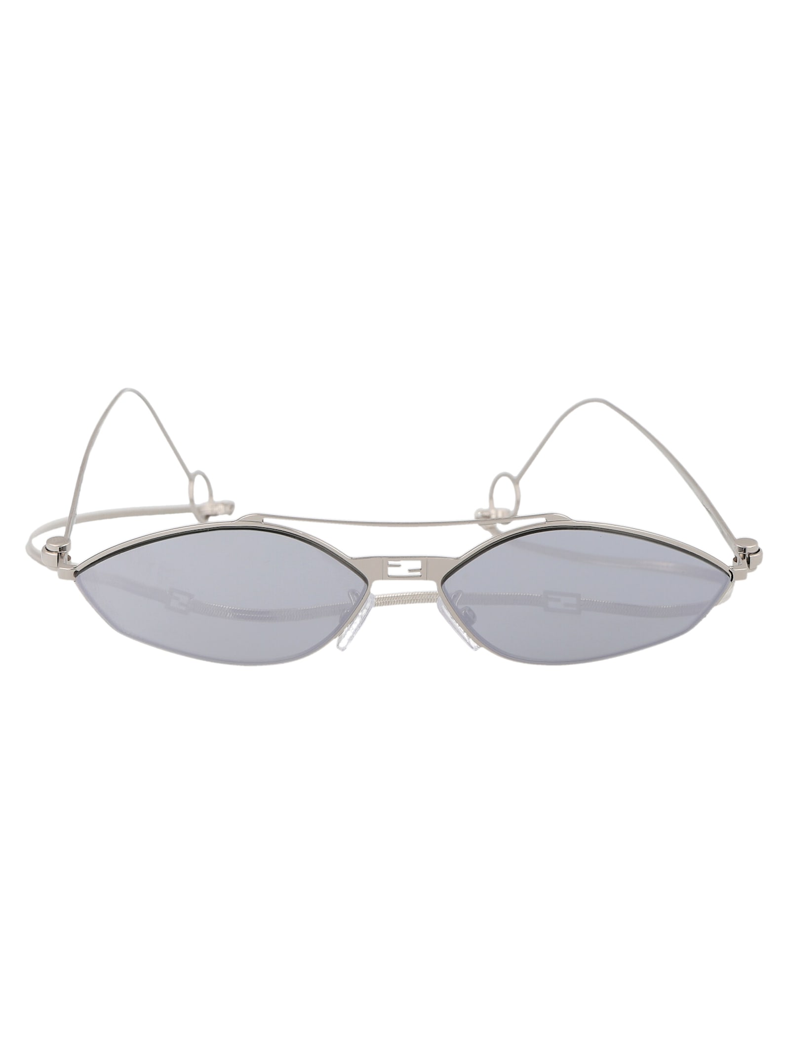 Fendi Baguette Sunglasses In Gray