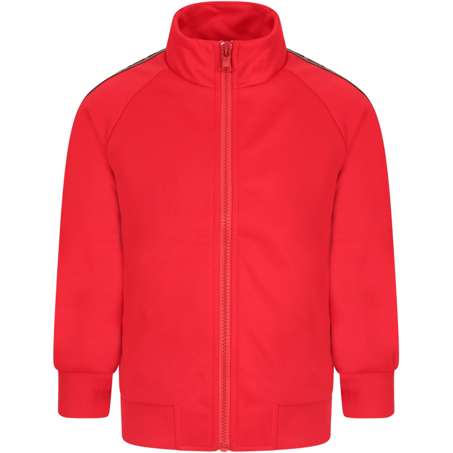 red fendi sweatshirt