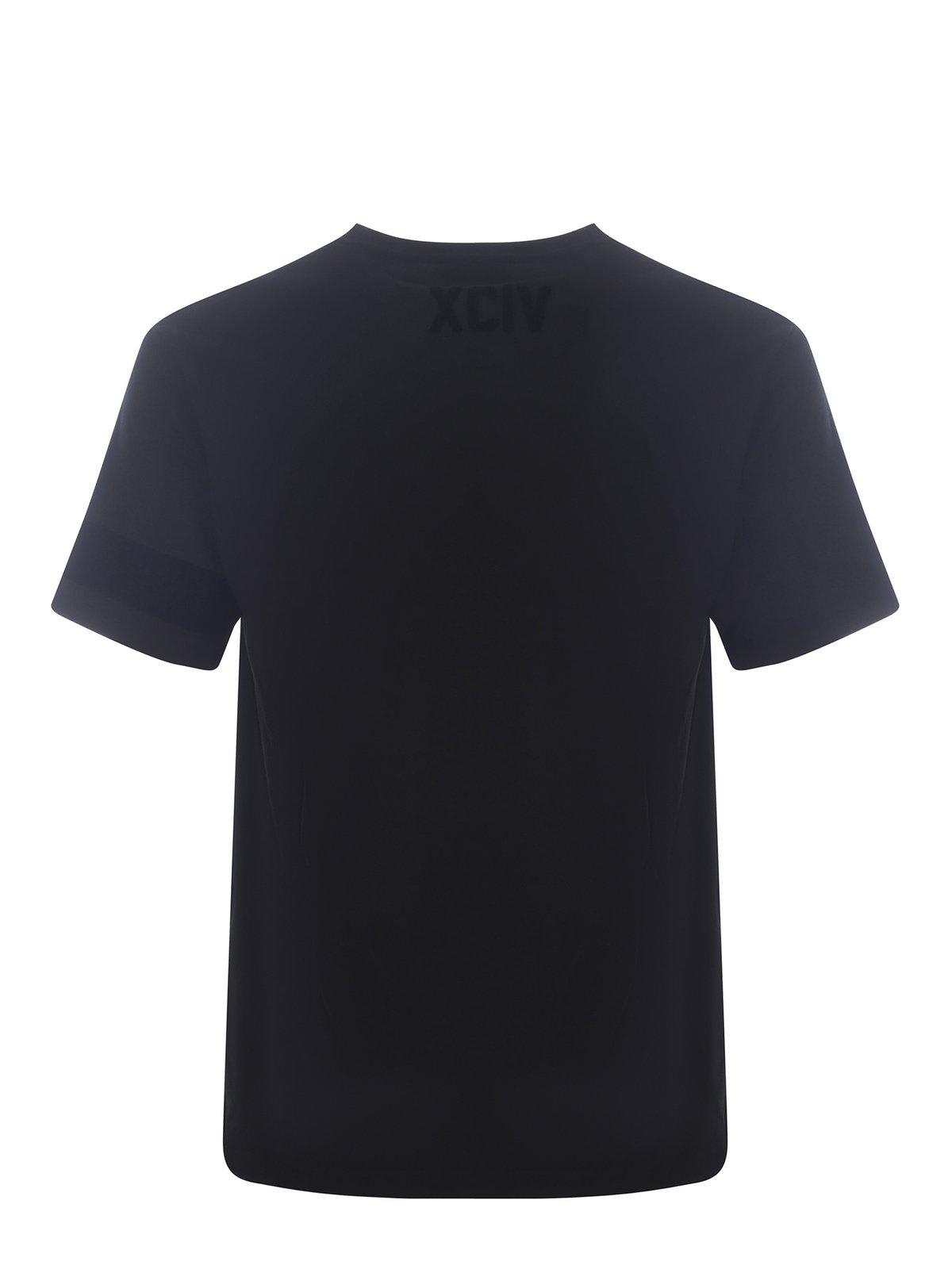 GCDS SHORT-SLEEVED CREWNECK T-SHIRT 