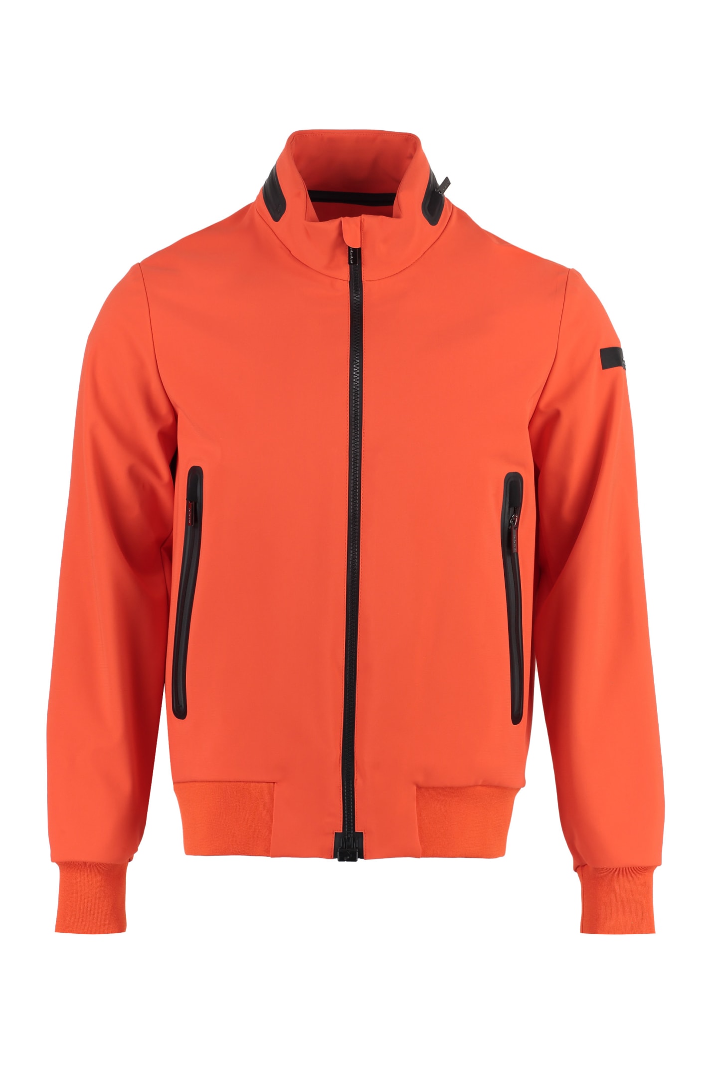Rrd - Roberto Ricci Design Techno Fabric Jacket In Orange