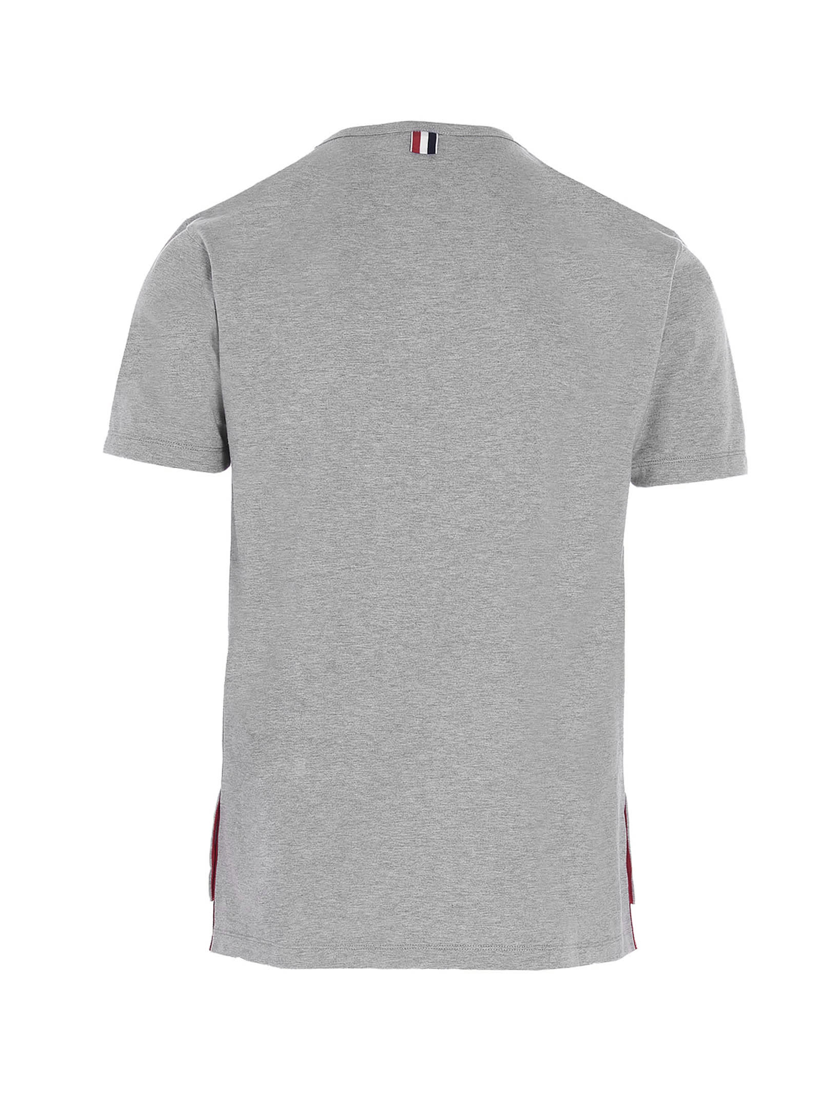 Shop Thom Browne T-shirt In Grey/multicolour