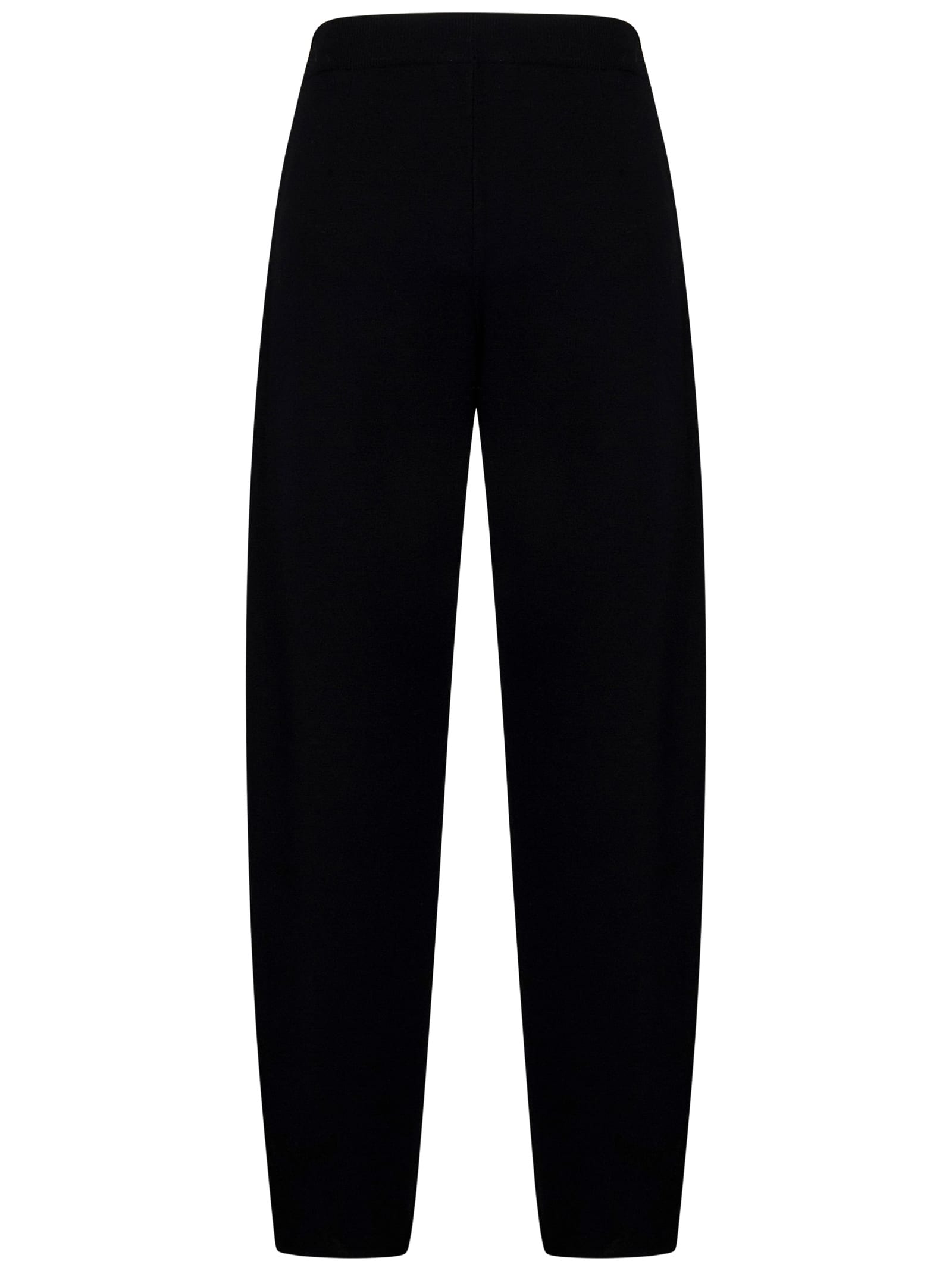 Shop Max Mara Maxmara Studio Dula Trousers In Black