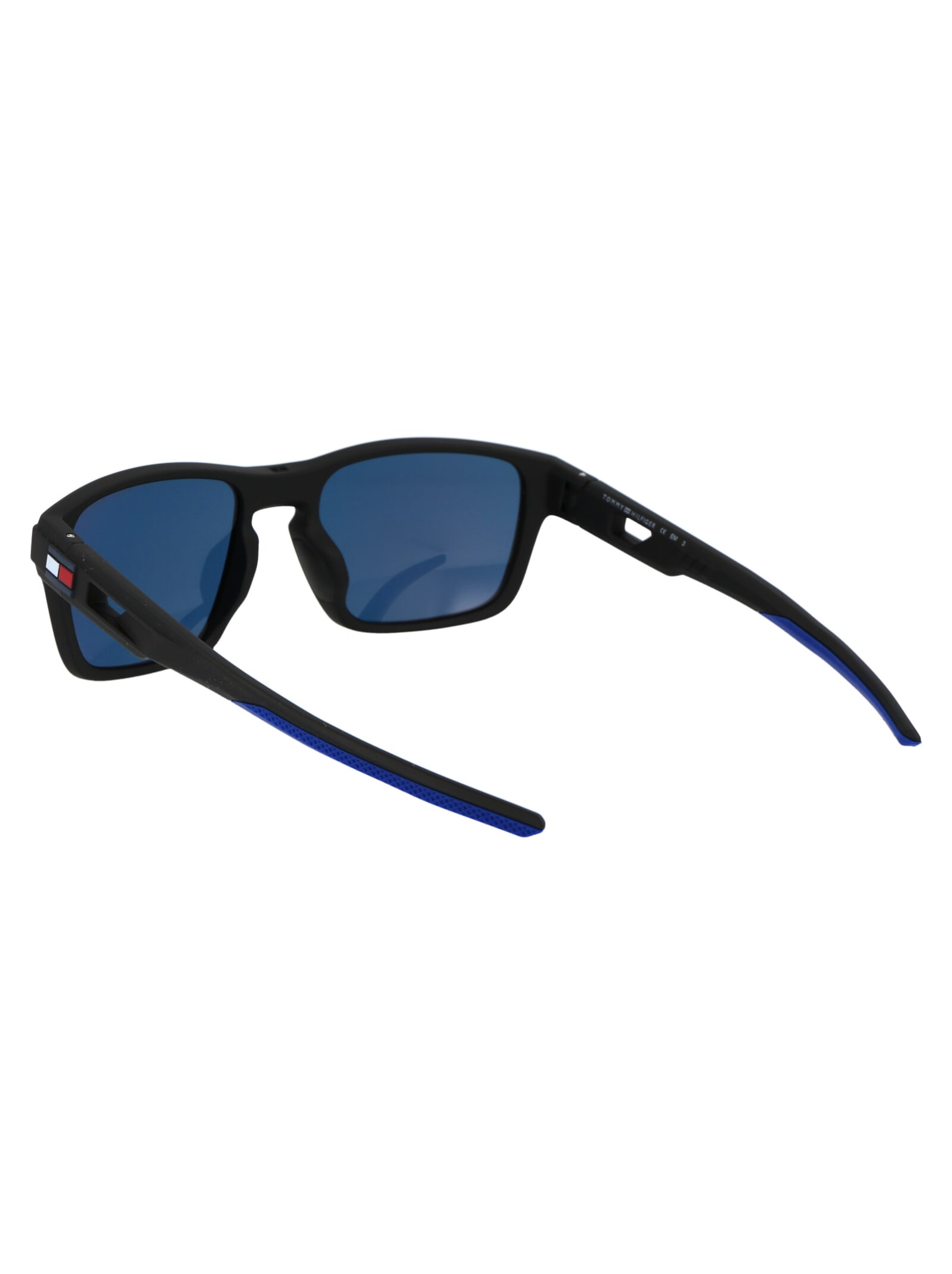 Shop Tommy Hilfiger Th 1952/s Sunglasses In 0vkmi Matte Black Blue