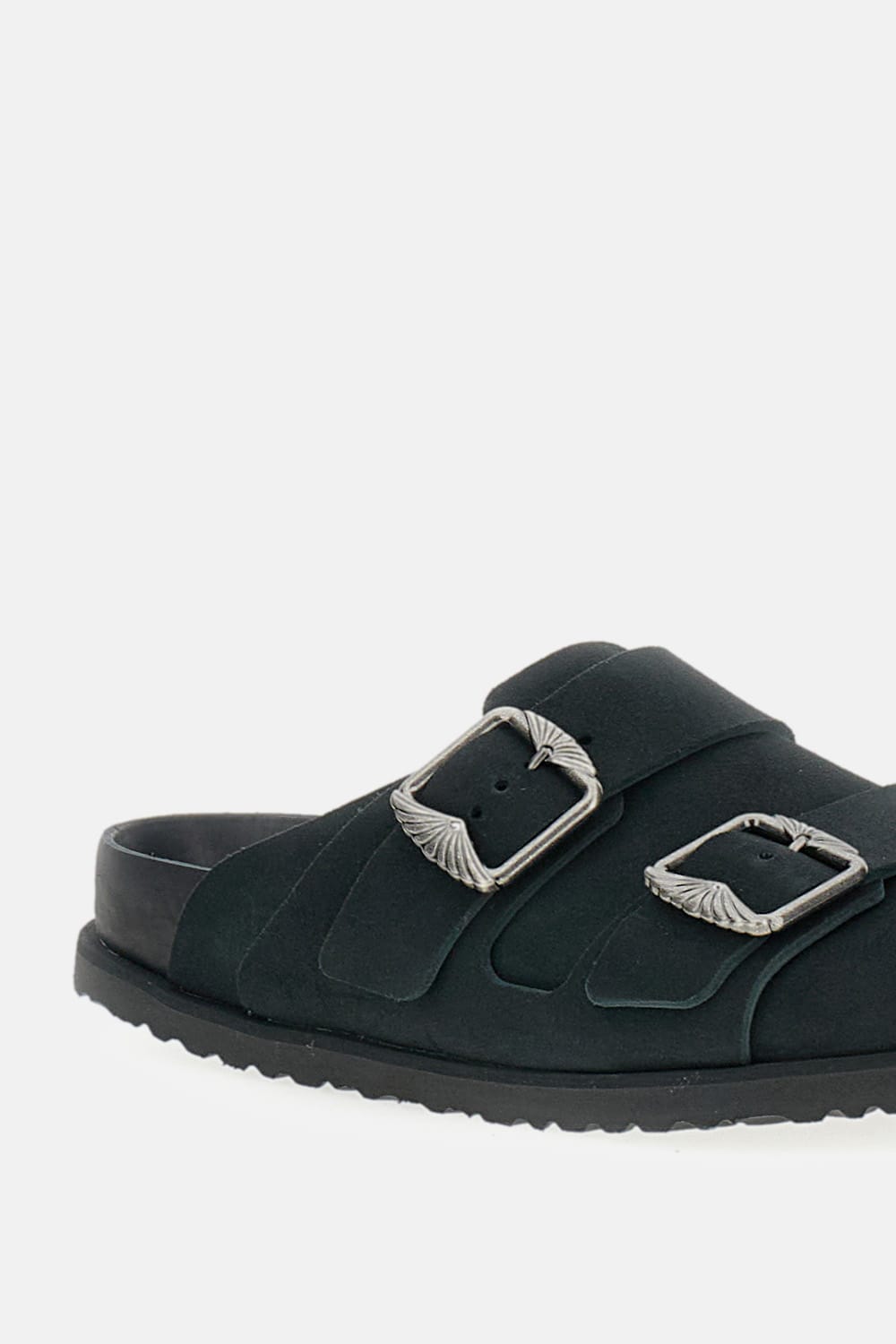 Birkenstock 1774 Becomes Berlin 222 West Suede Exq In Black