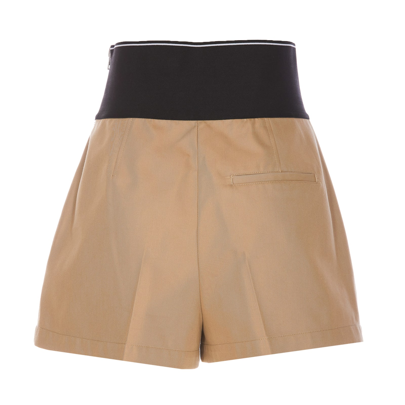 Shop Alexander Wang Safari Shorts In Beige