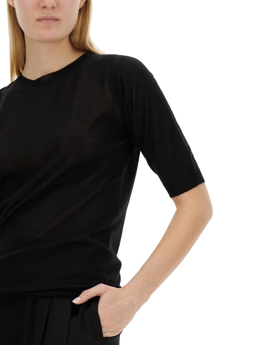 Shop Fabiana Filippi Cashmere Sweater In Black