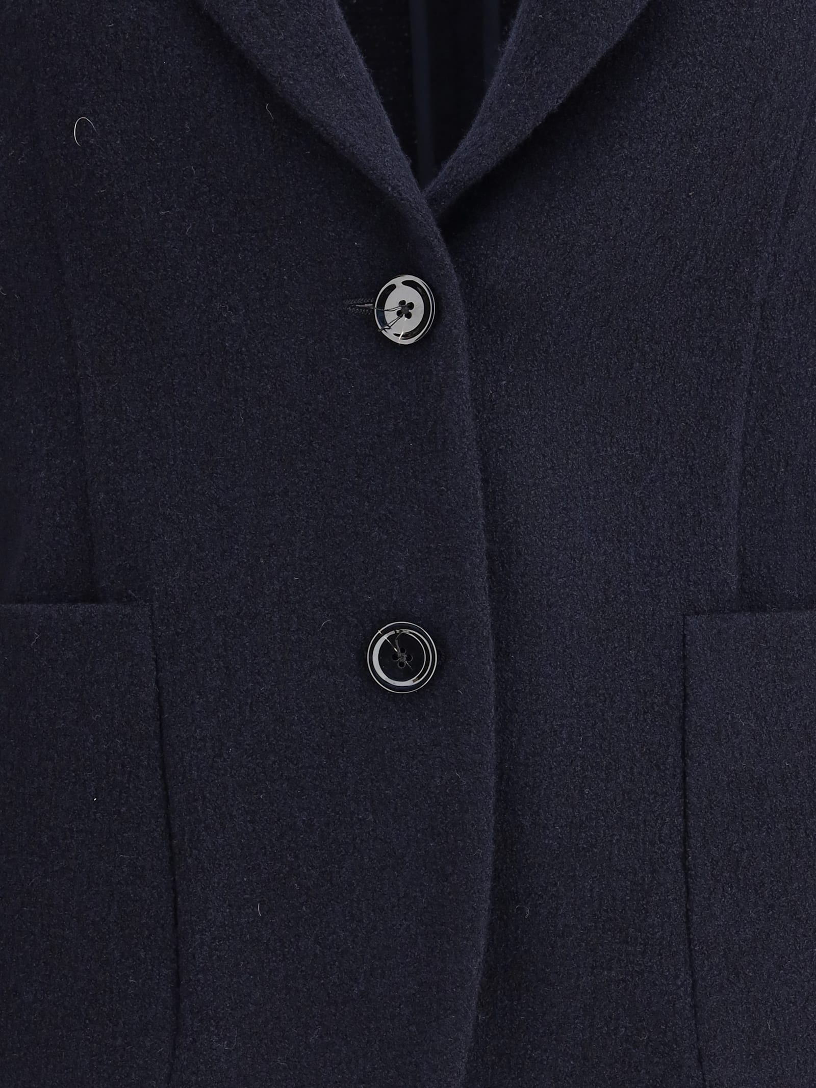 Lardini Two-piece Suit In Pure Wool In Blue