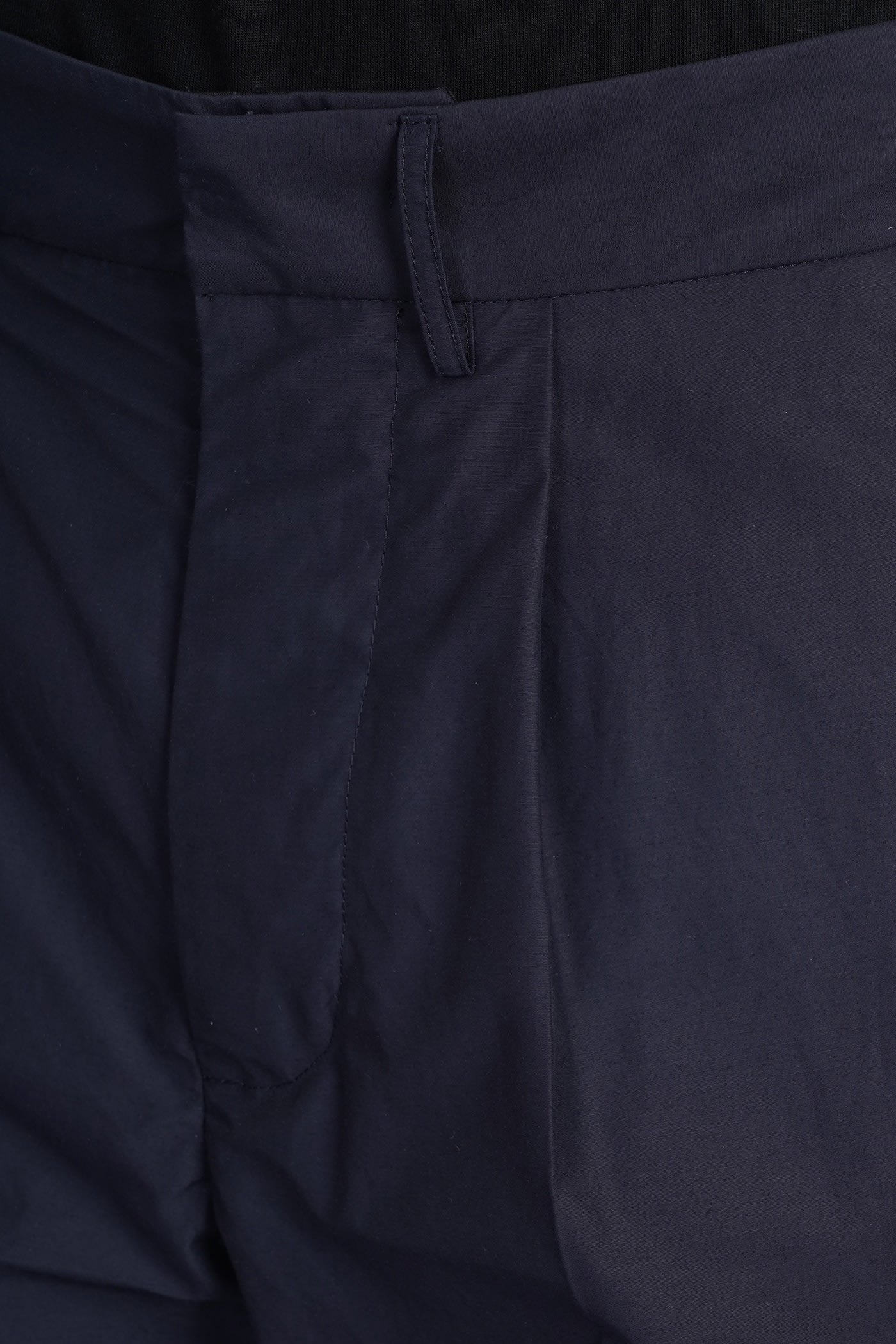 Shop Mauro Grifoni Pants In Blue Cotton