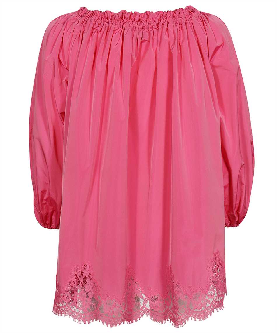 Ermanno Scervino Gathered Neckline Blouse In Pink
