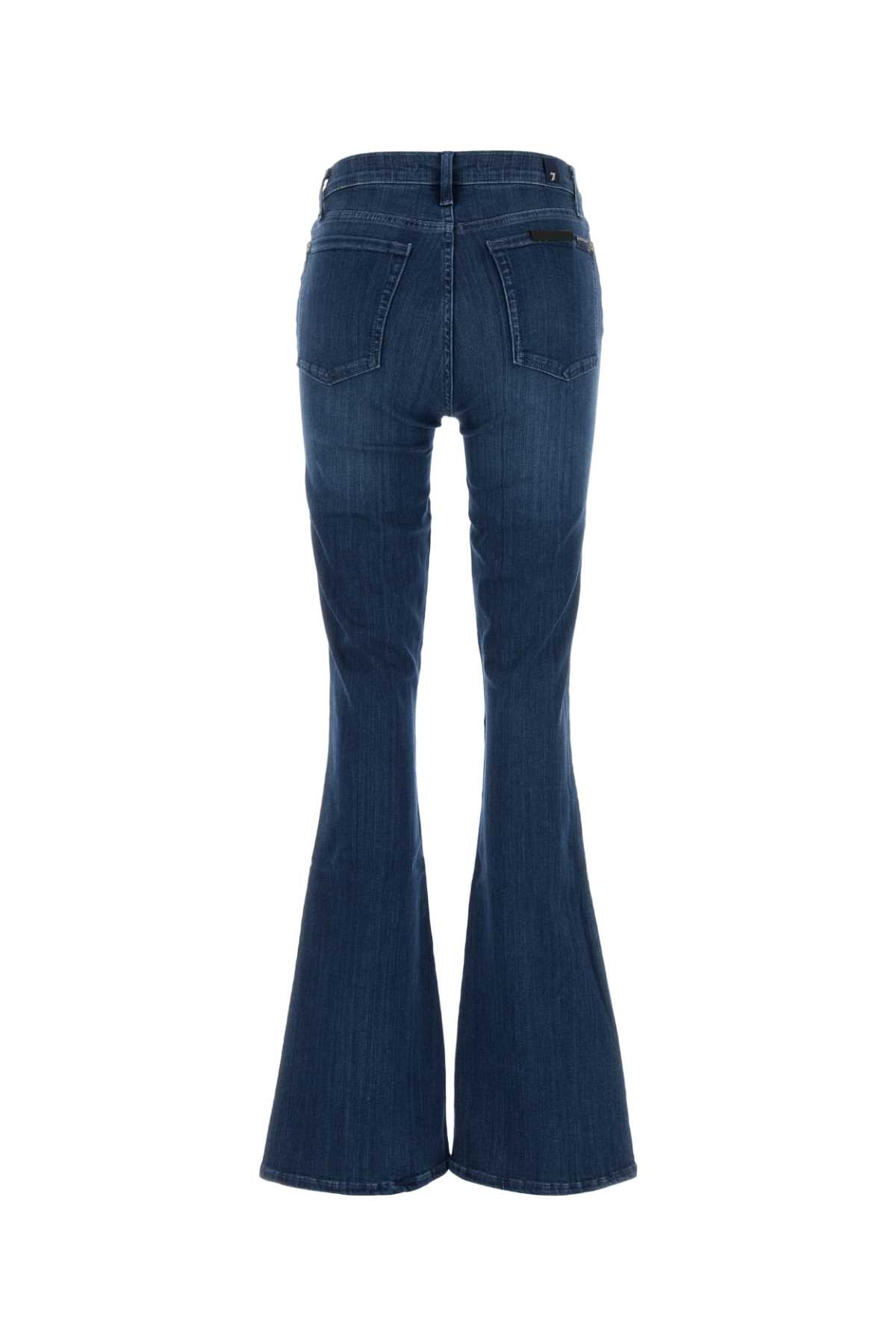 Shop 7 For All Mankind Stretch Denim Hw Ali Jeans In Midblue