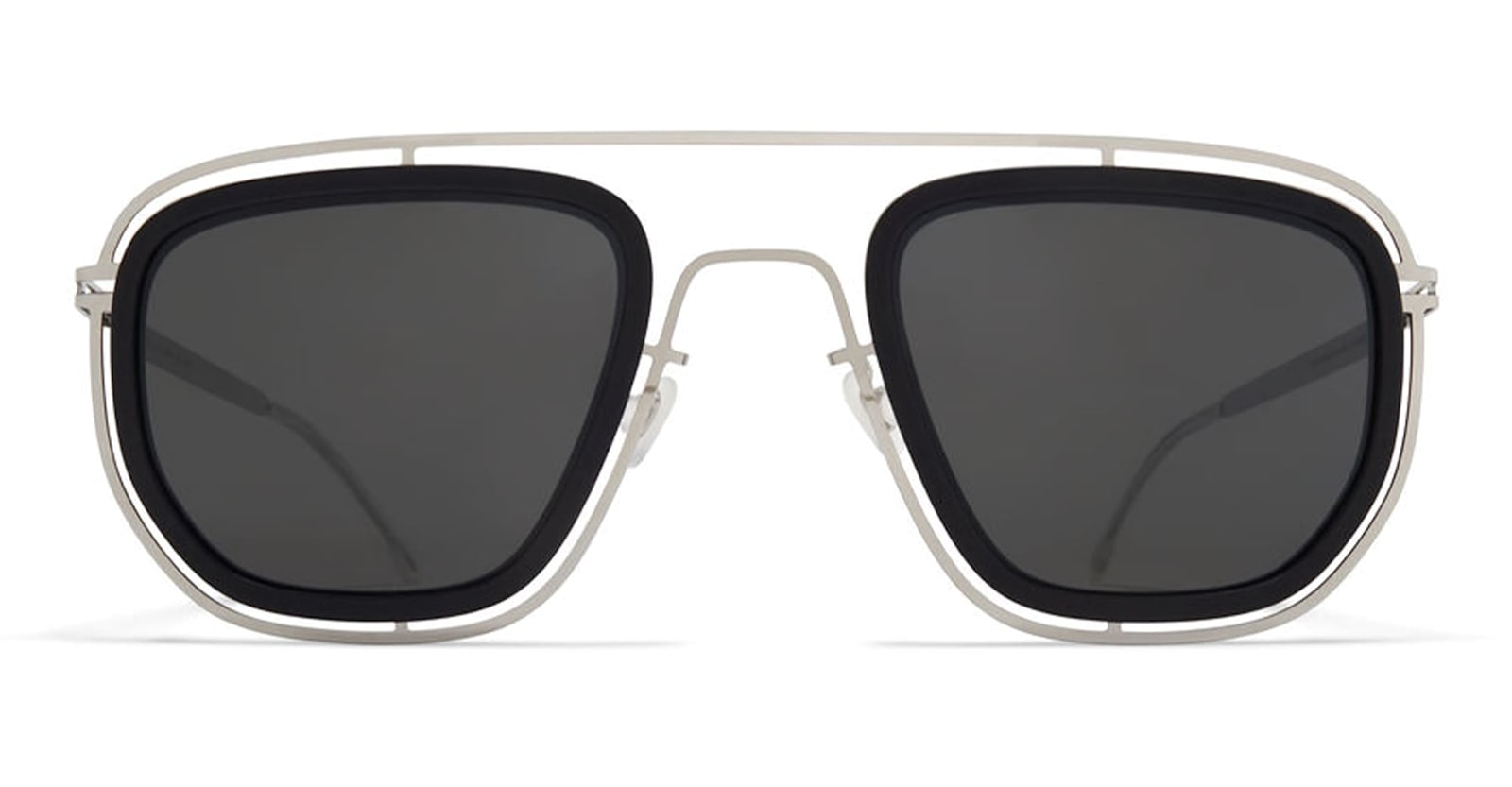 Ferlo - Mh22 Pitch Black / Shiny Silver Sunglasses