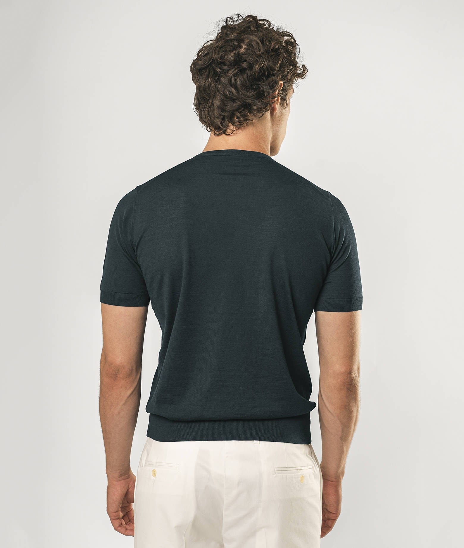 Larusmiani Crewneck Roquebrune T-shirt In Dimgray