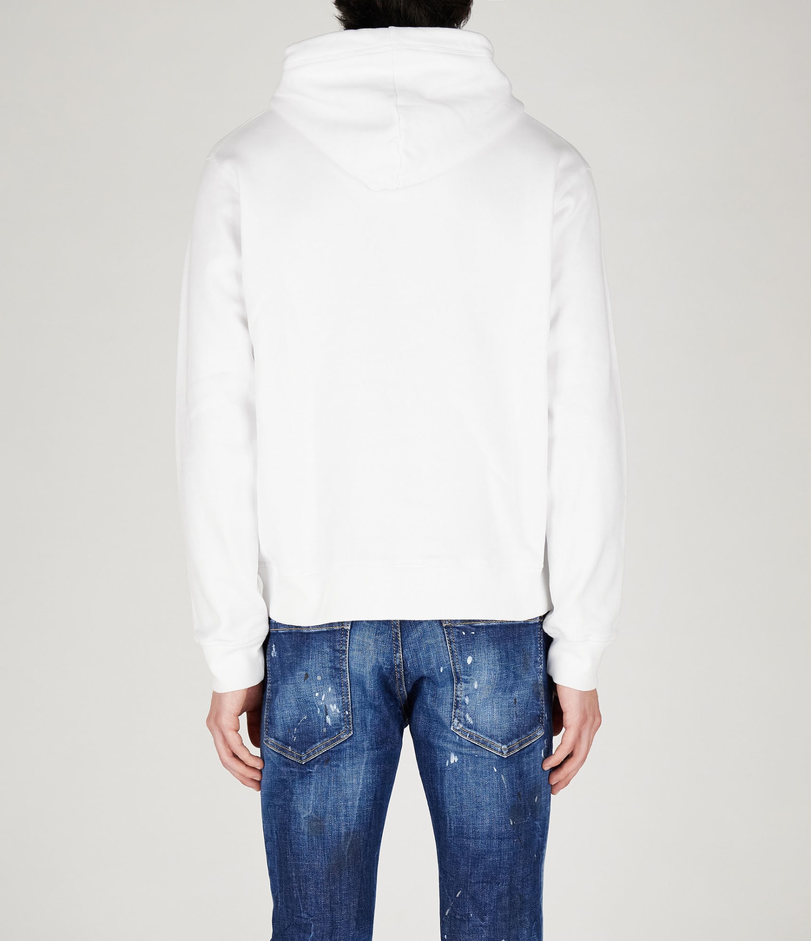 Shop Dsquared2 Sweatshirt In White