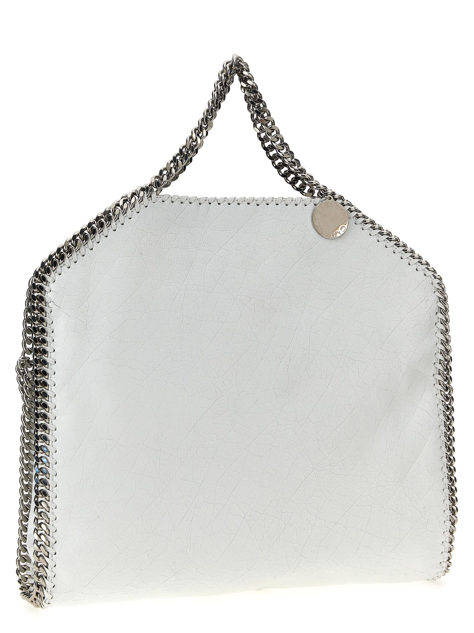 Shop Stella Mccartney Falabella Handbag In White