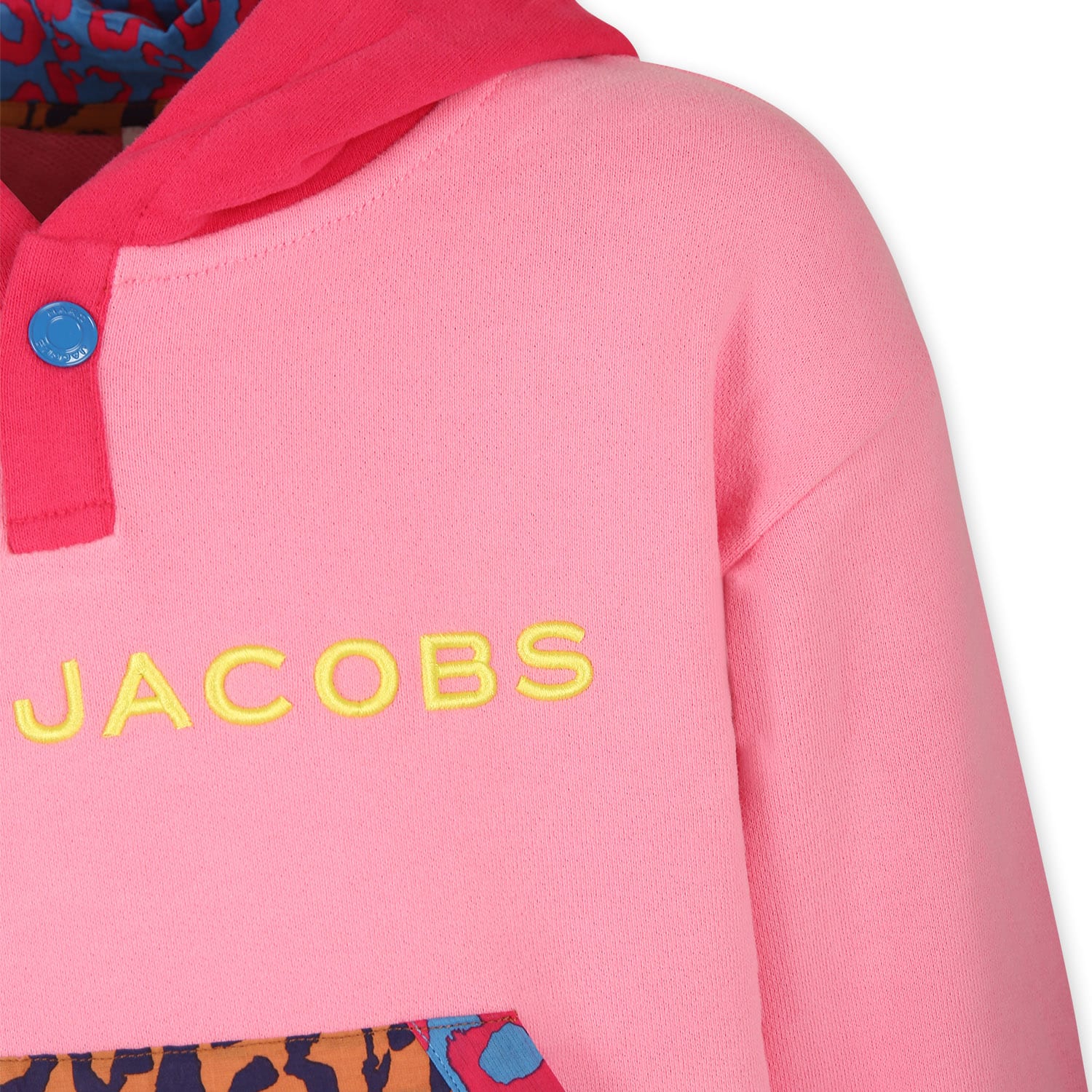 Marc Jacobs Pink Dress For Girl With Logo In Pink