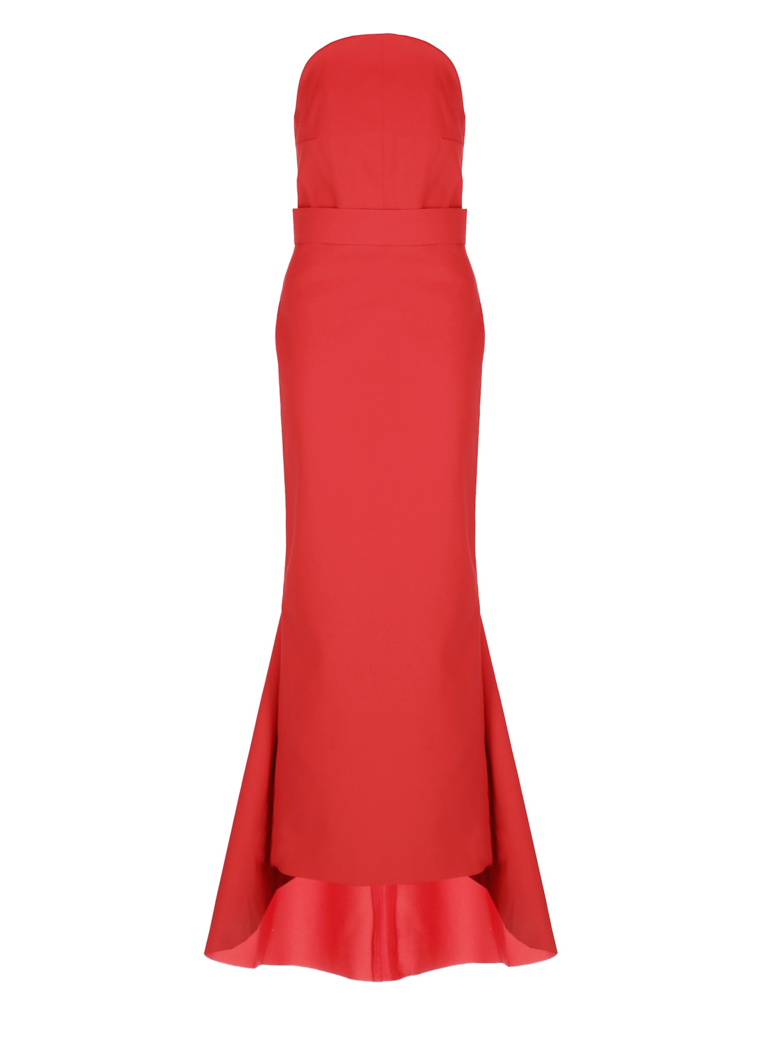 Solace London Citro Maxi Dress In Red
